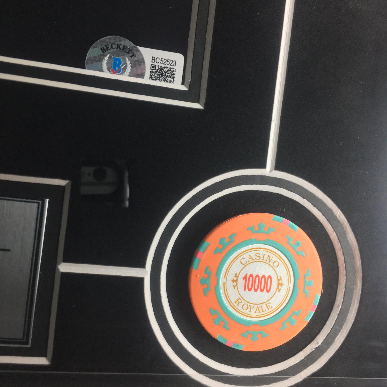 James Bond Daniel Craig Signed Photo Framed