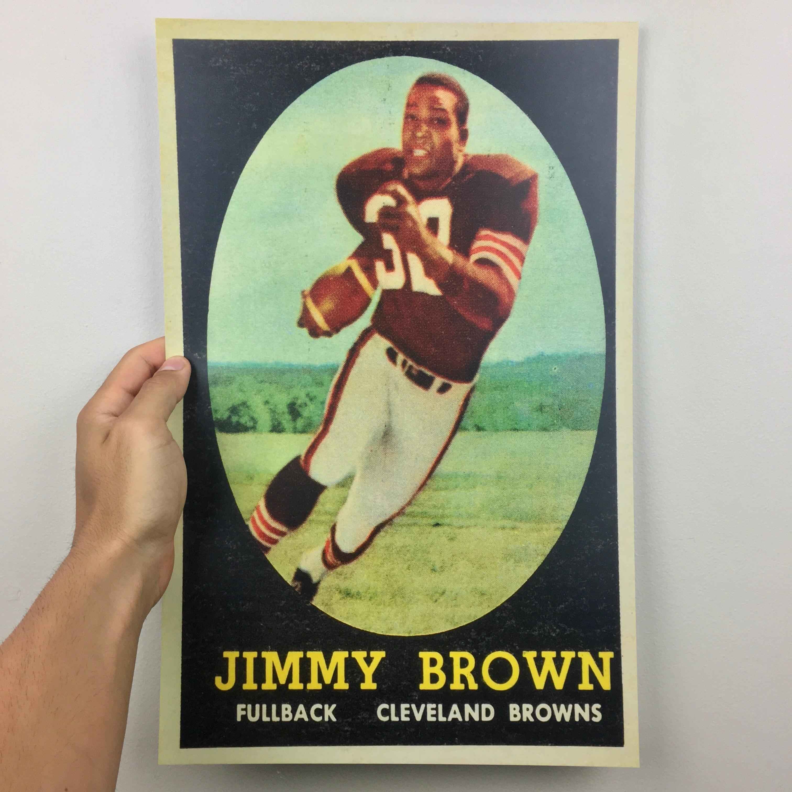 Jim Brown Poster