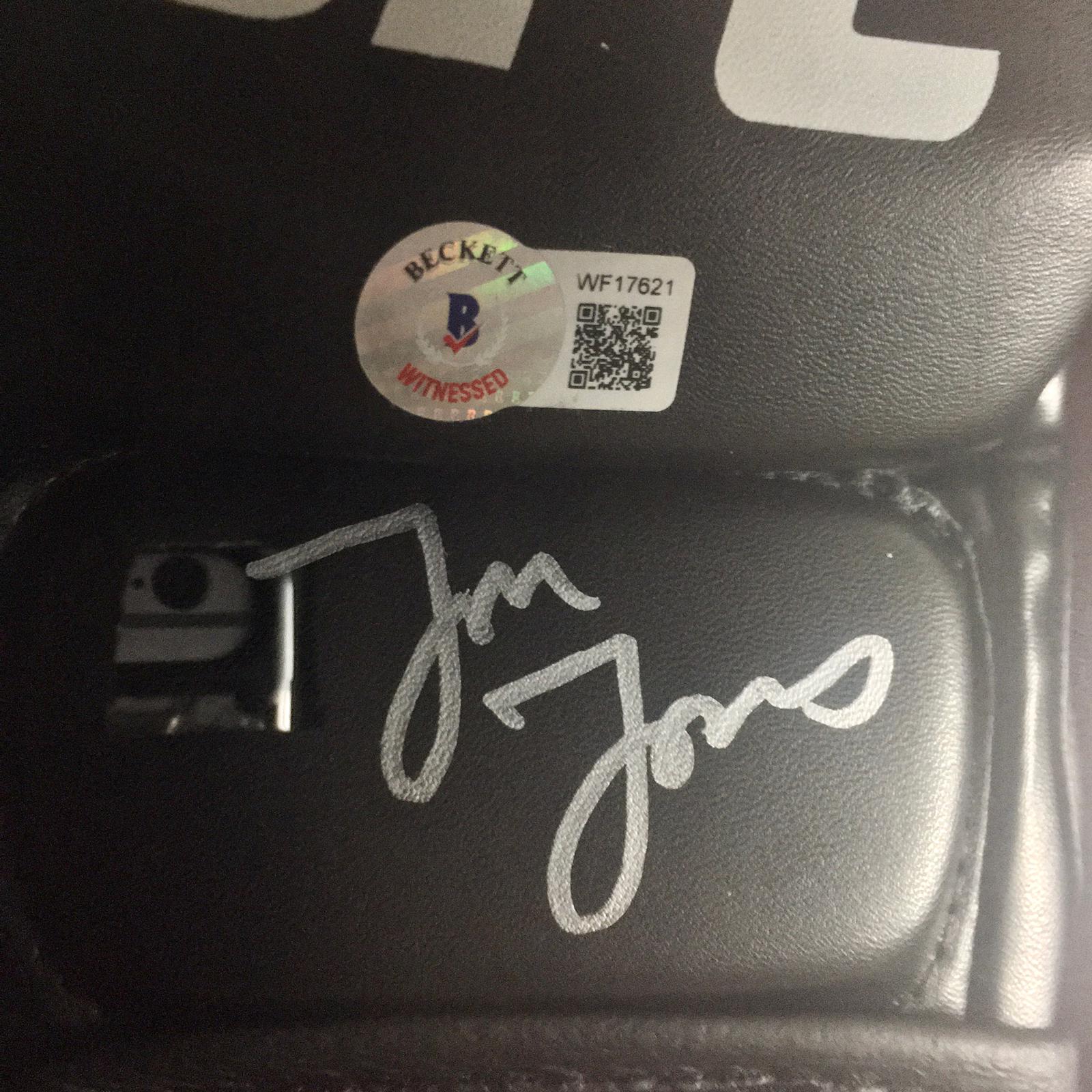 Jon Jones Signed Glove Framed