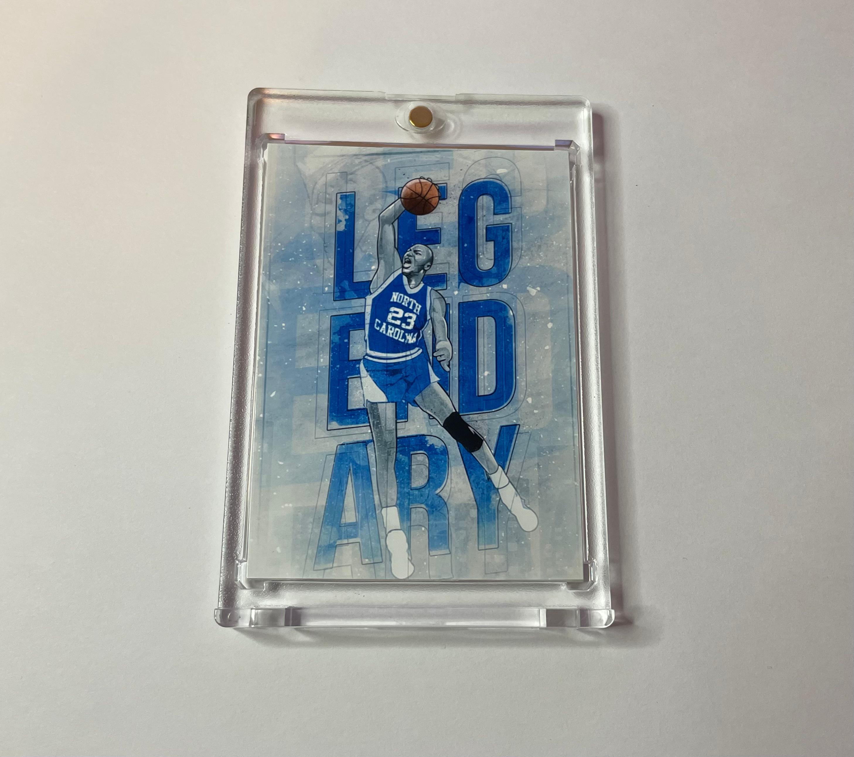 Custom Michael Jordan Patch Card