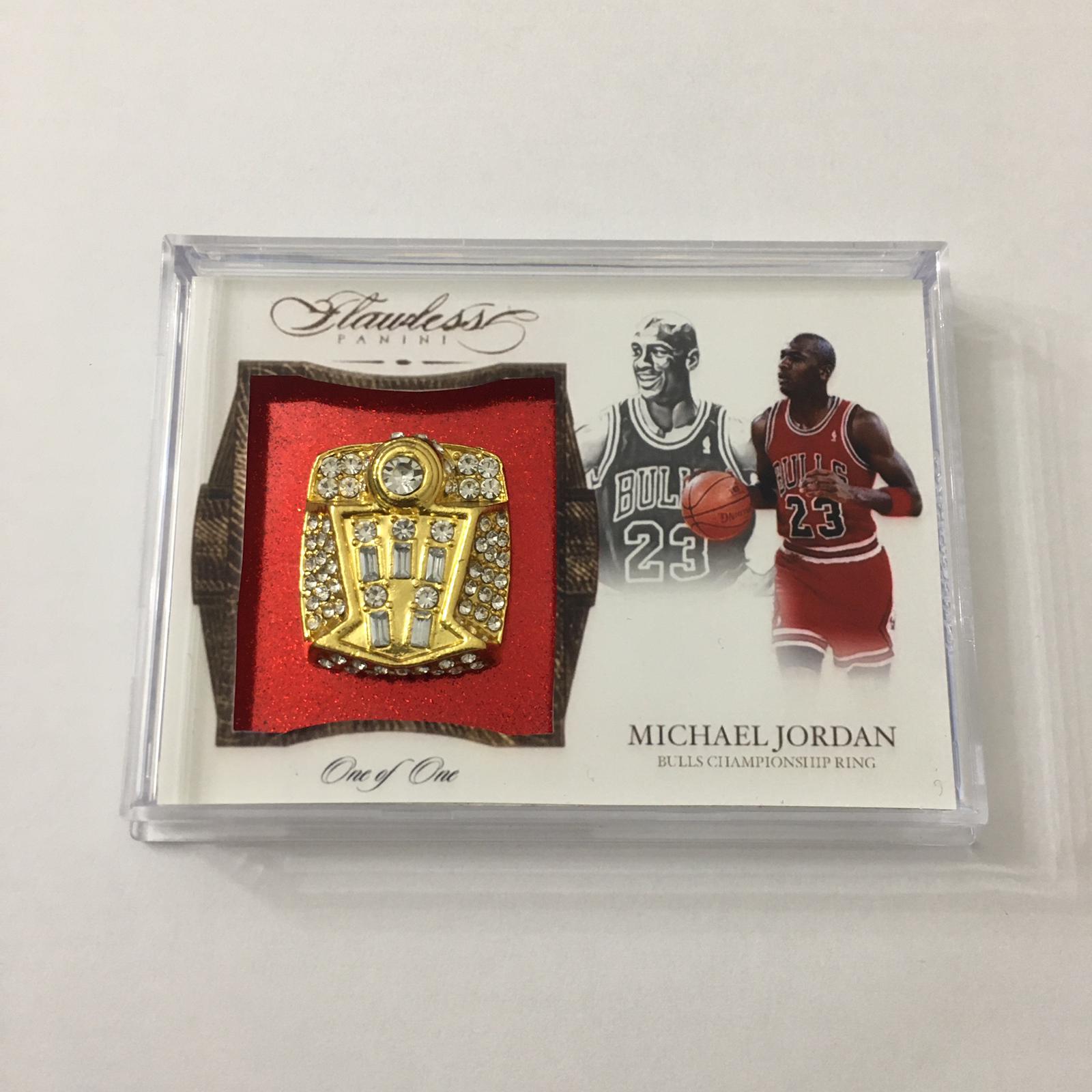 Custom Michael Jordan Ring Card