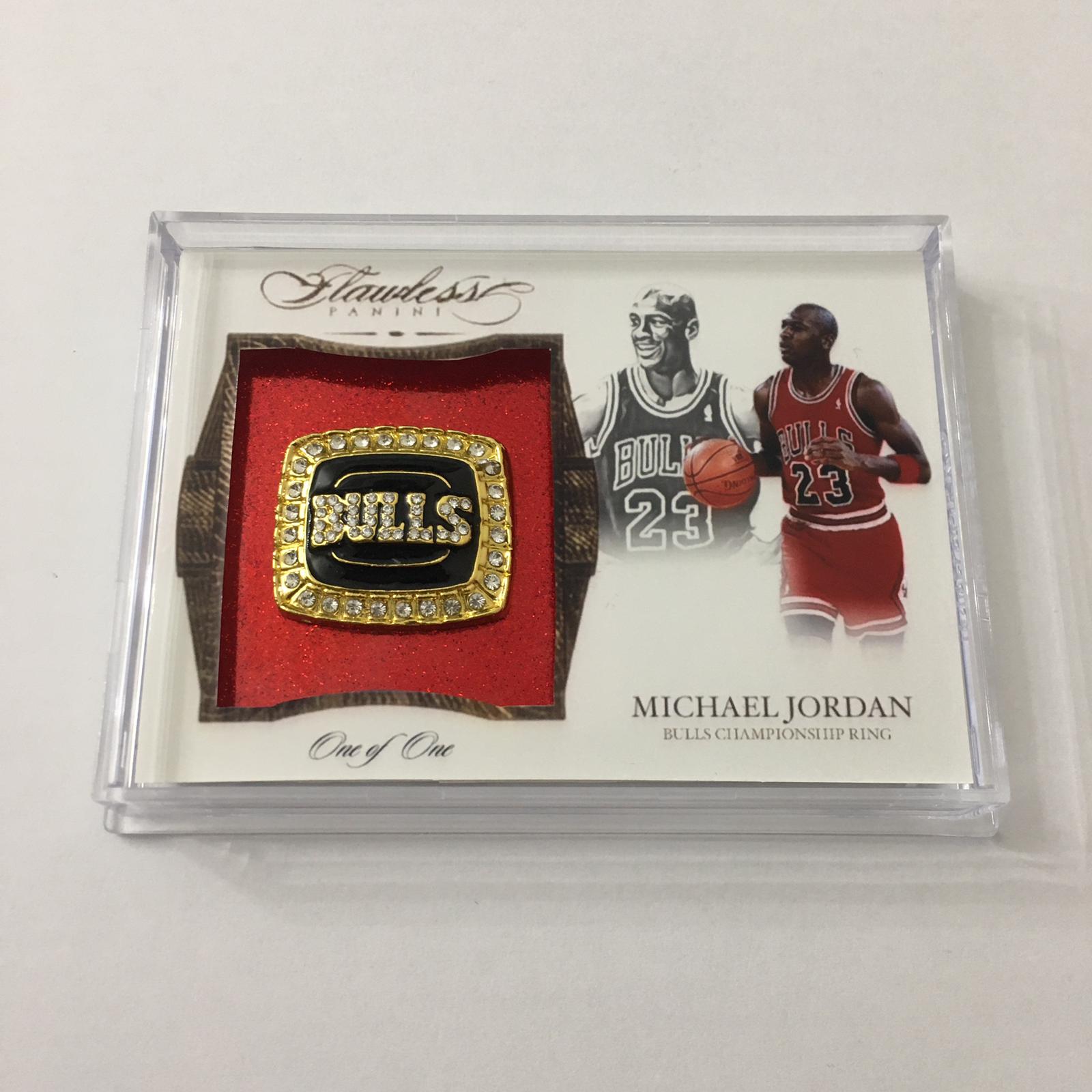 Custom Michael Jordan Ring Card