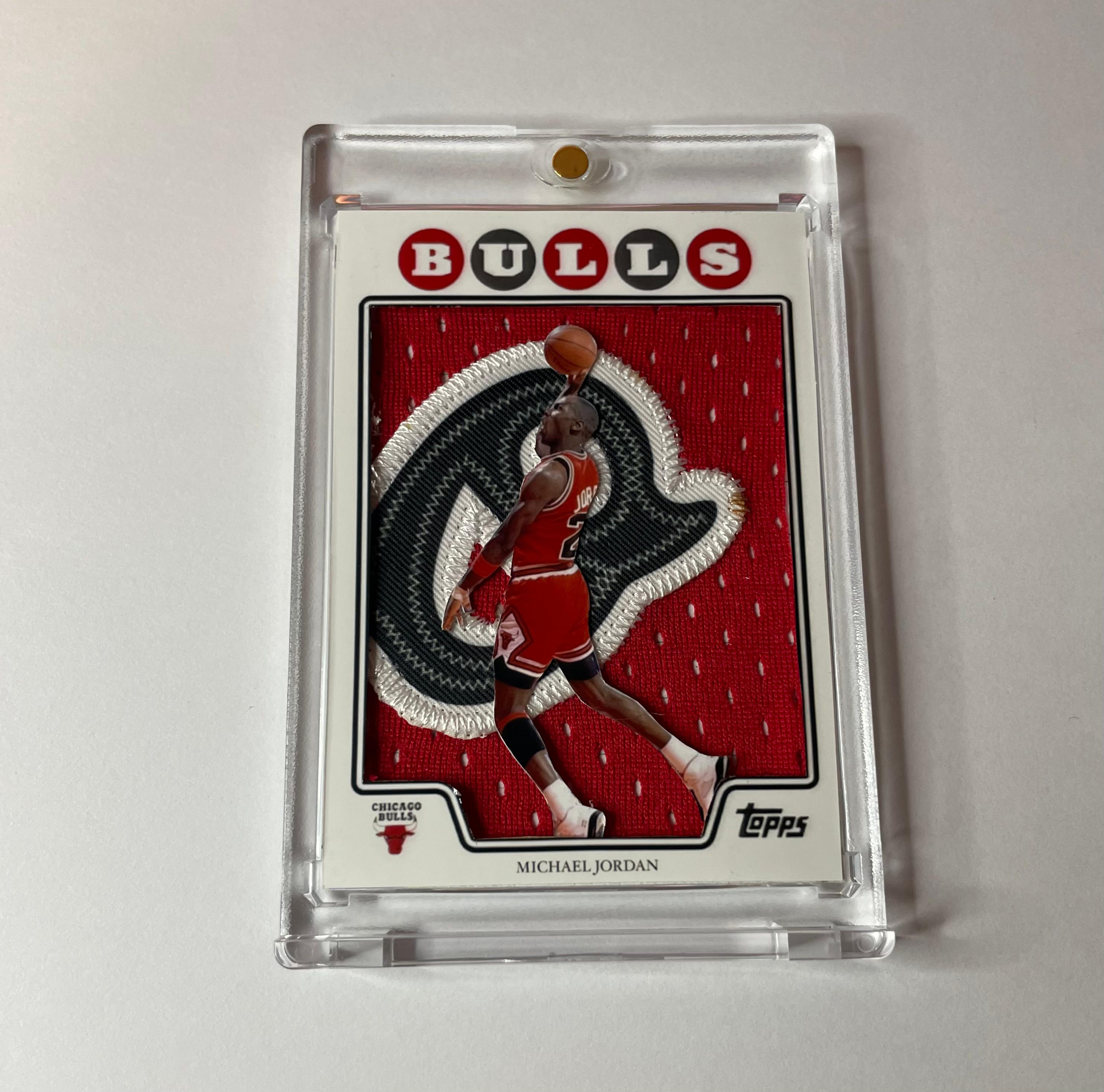 Custom Michael Jordan Patch Card