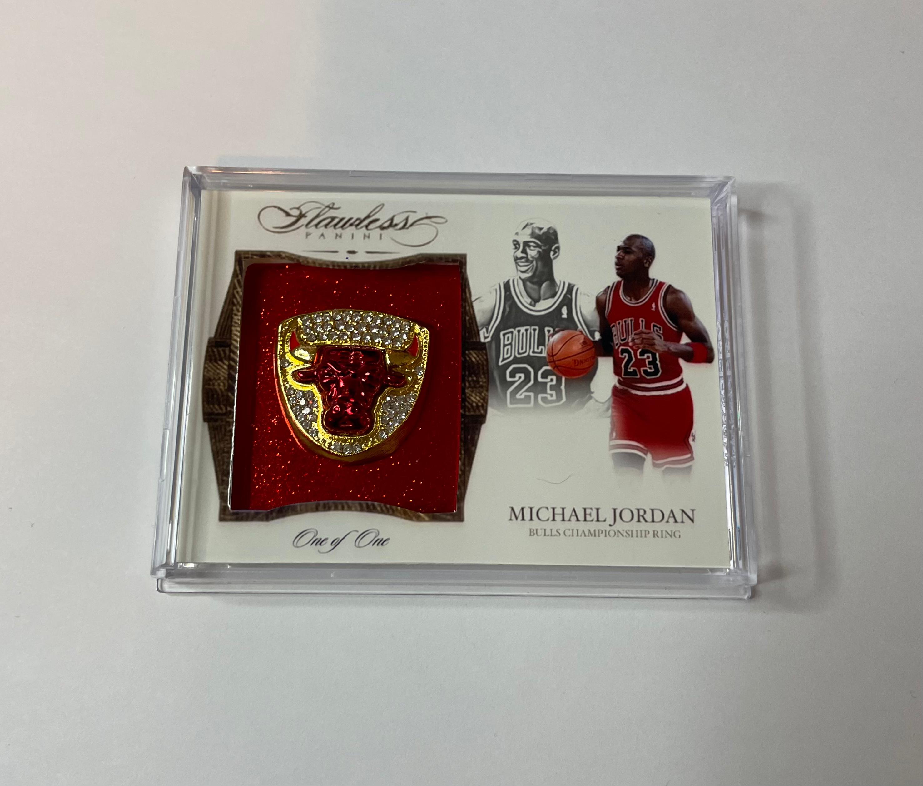 Custom Michael Jordan Ring Card
