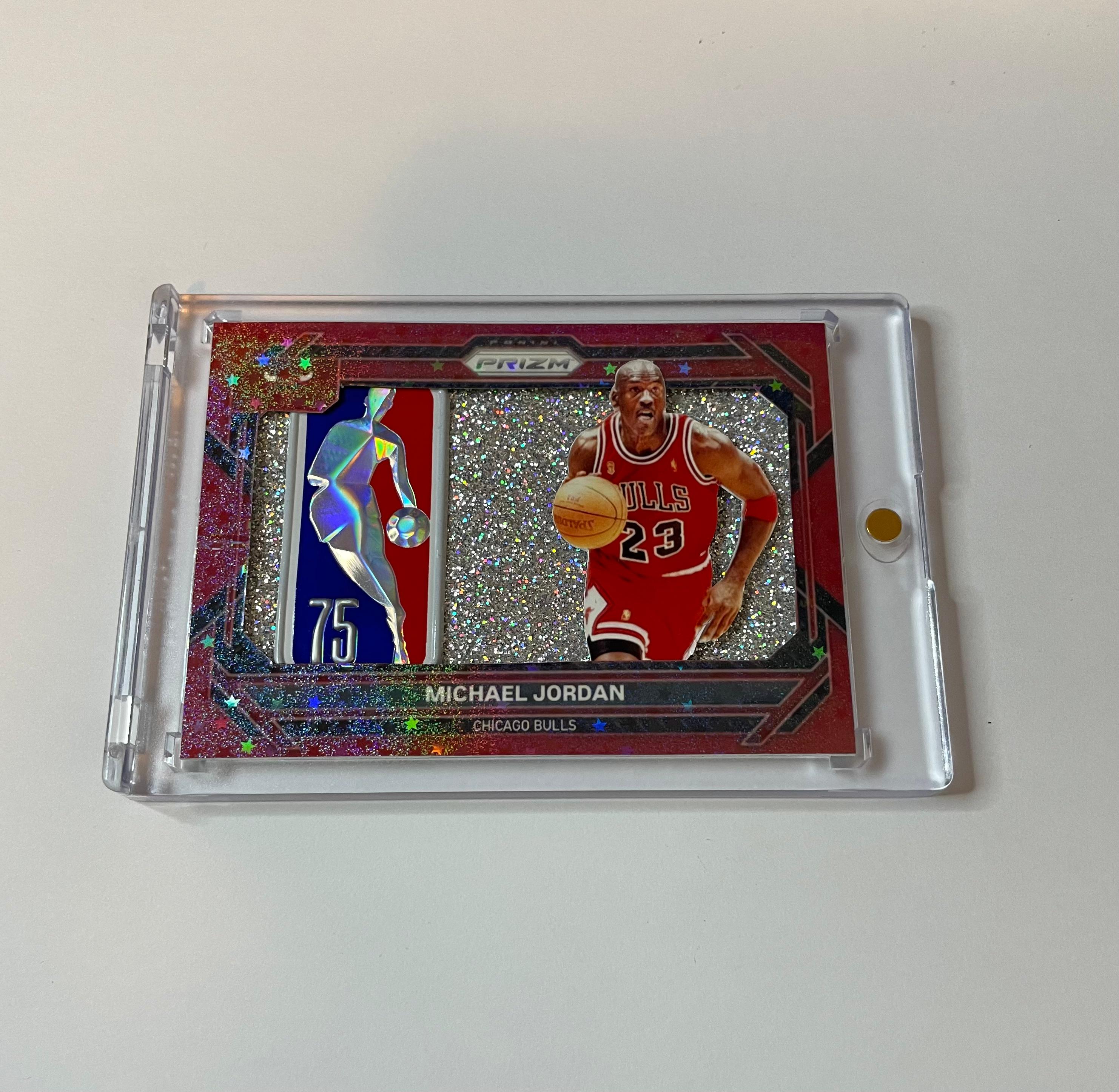 Custom Michael Jordan Patch Card