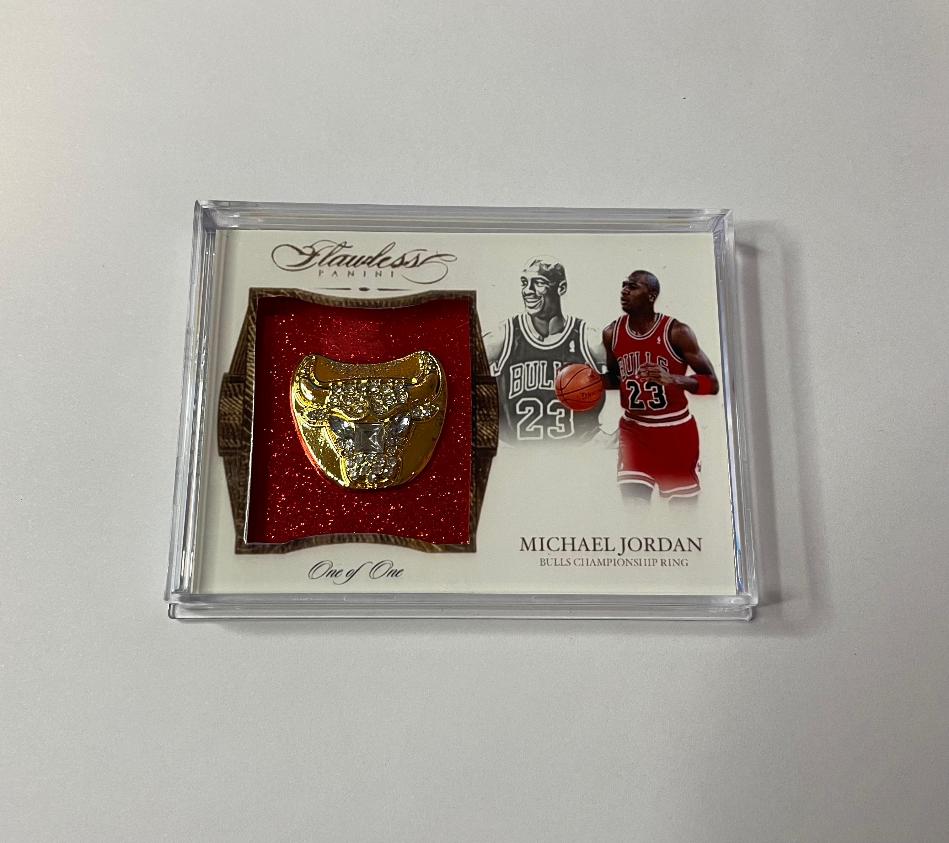 Custom Michael Jordan Ring Card