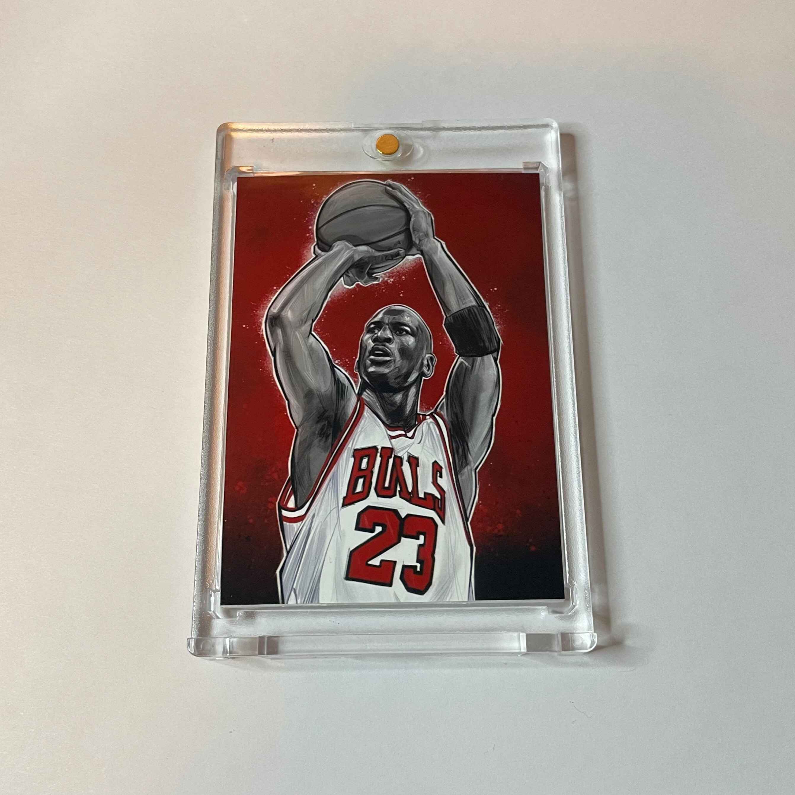 Custom Michael Jordan Patch Card