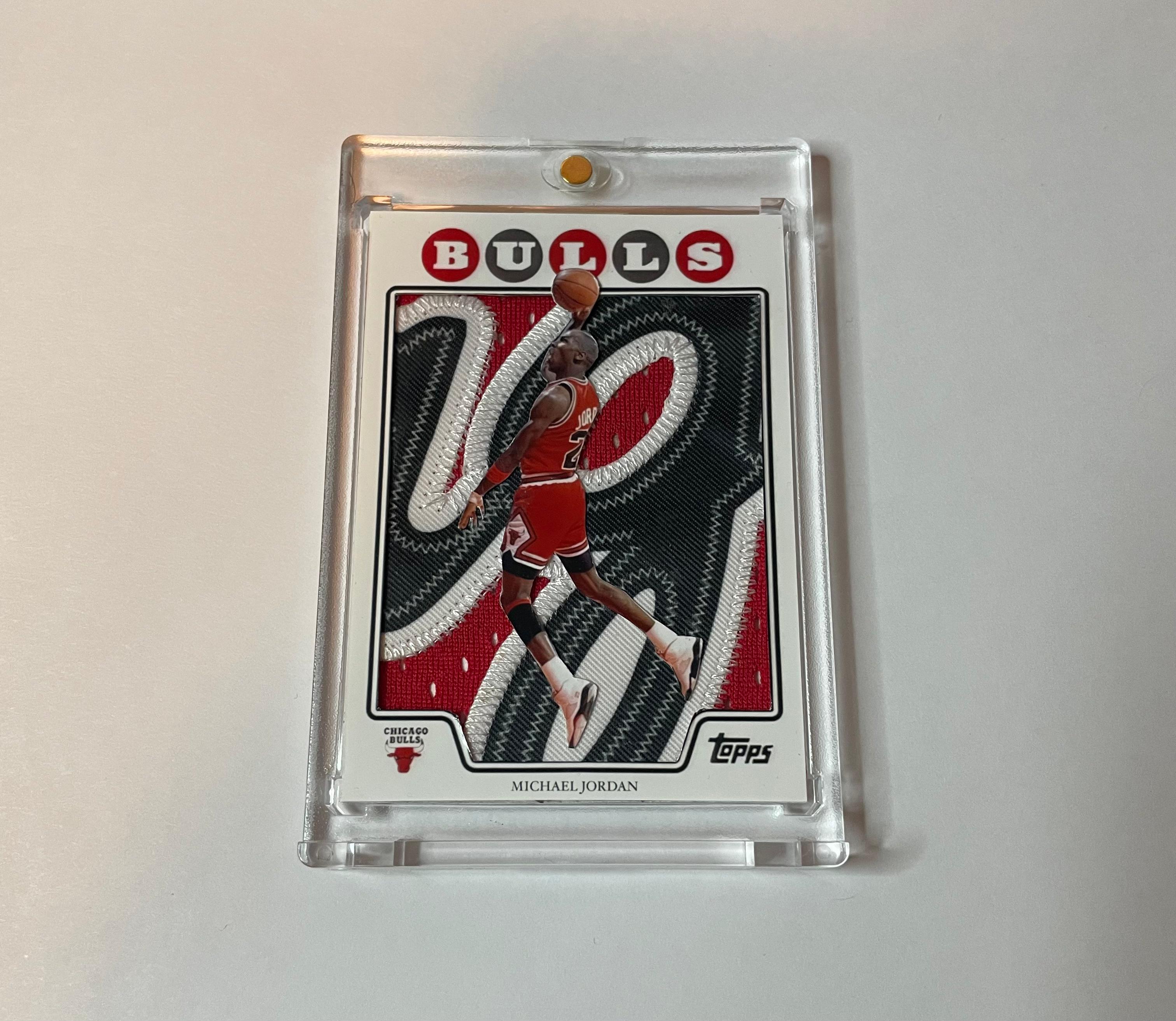 Custom Michael Jordan Patch Card