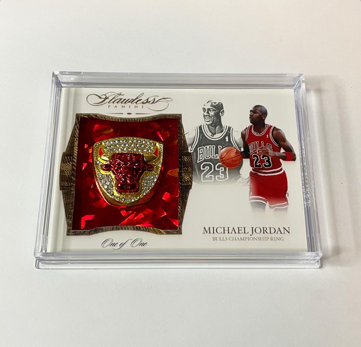 Custom Michael Jordan Ring Card