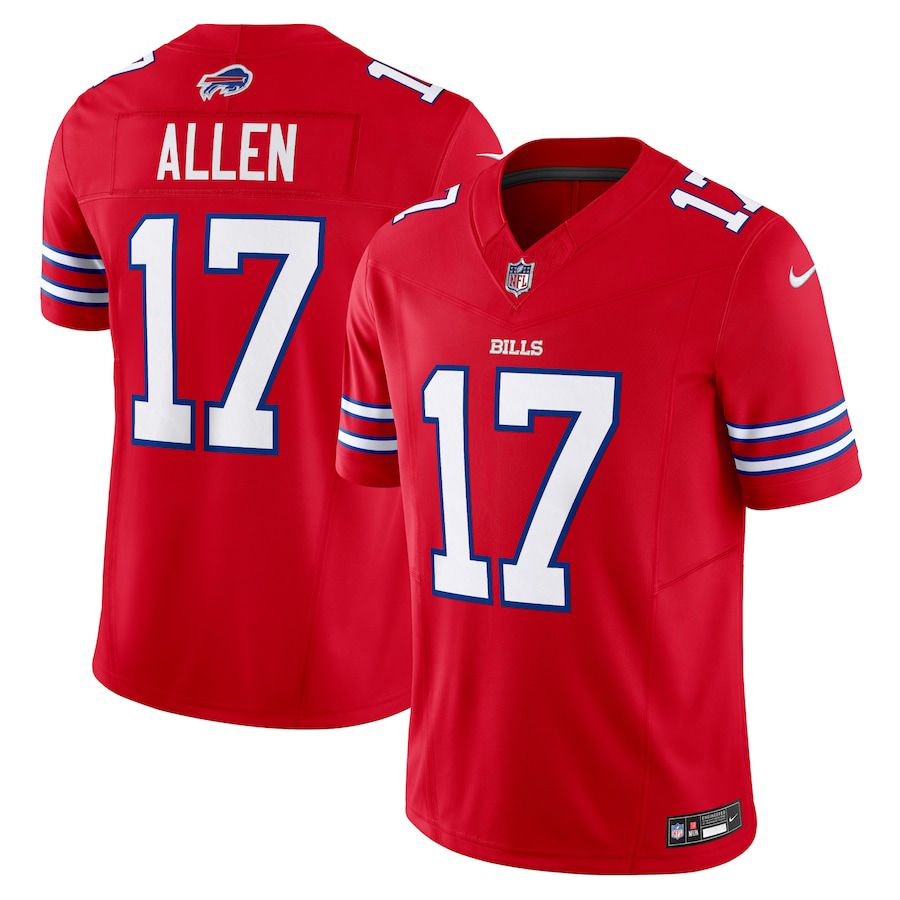 Buffalo Bills Josh Allen Jersey Red