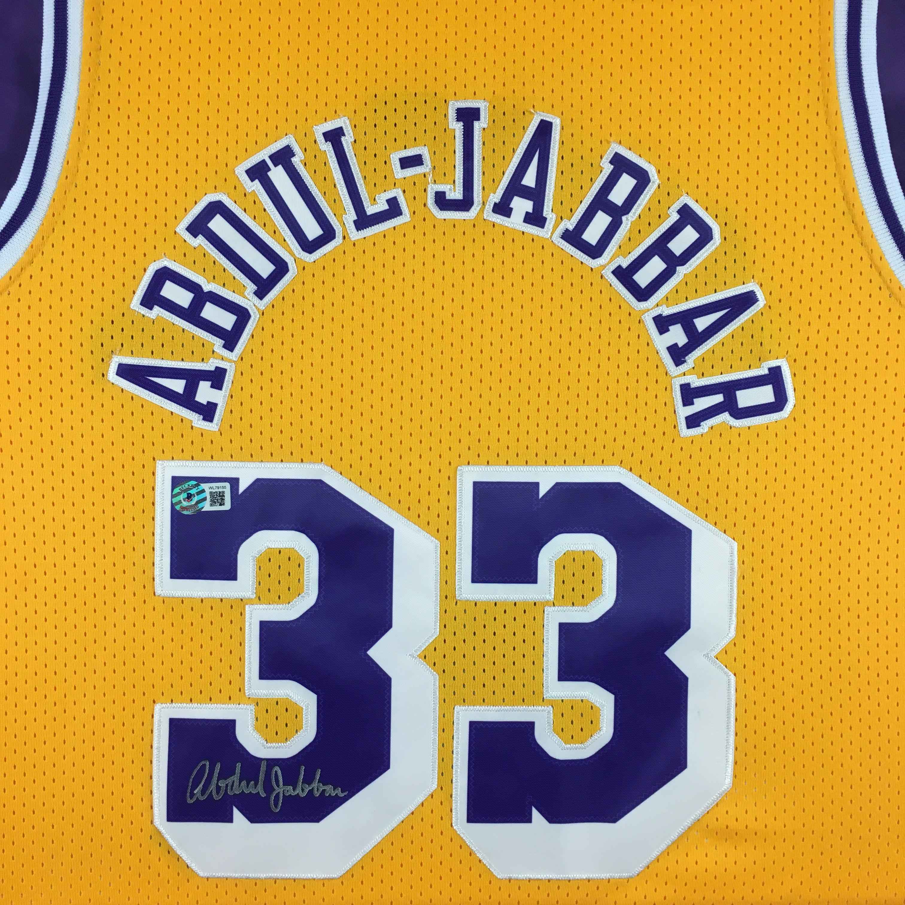 Kareem Abdul-Jabbar Signed Jersey Framed