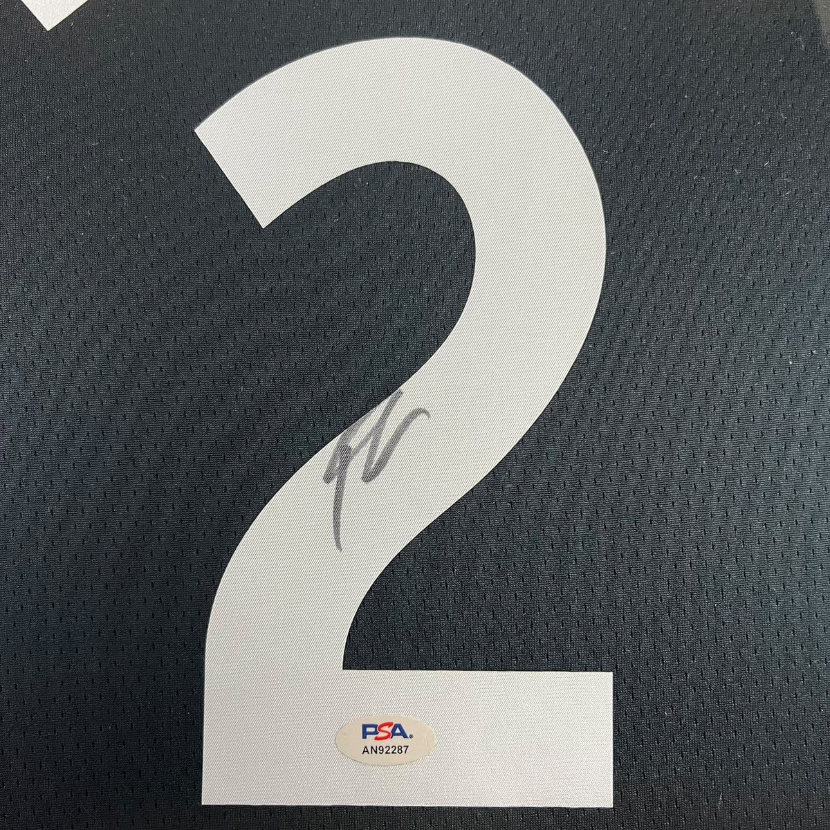 Kawhi Leonard Signed Jersey Framed