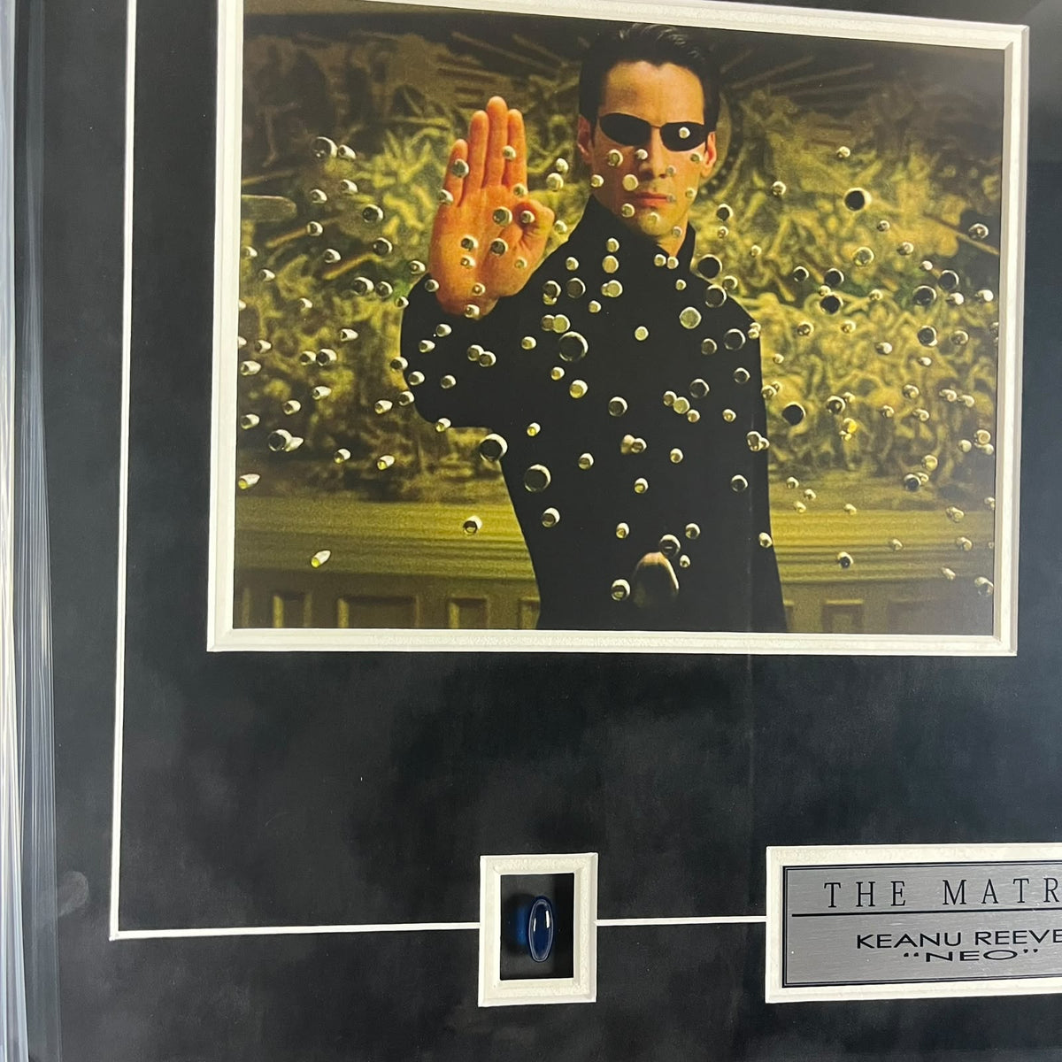 Keanu Reeves Signed Photo Framed