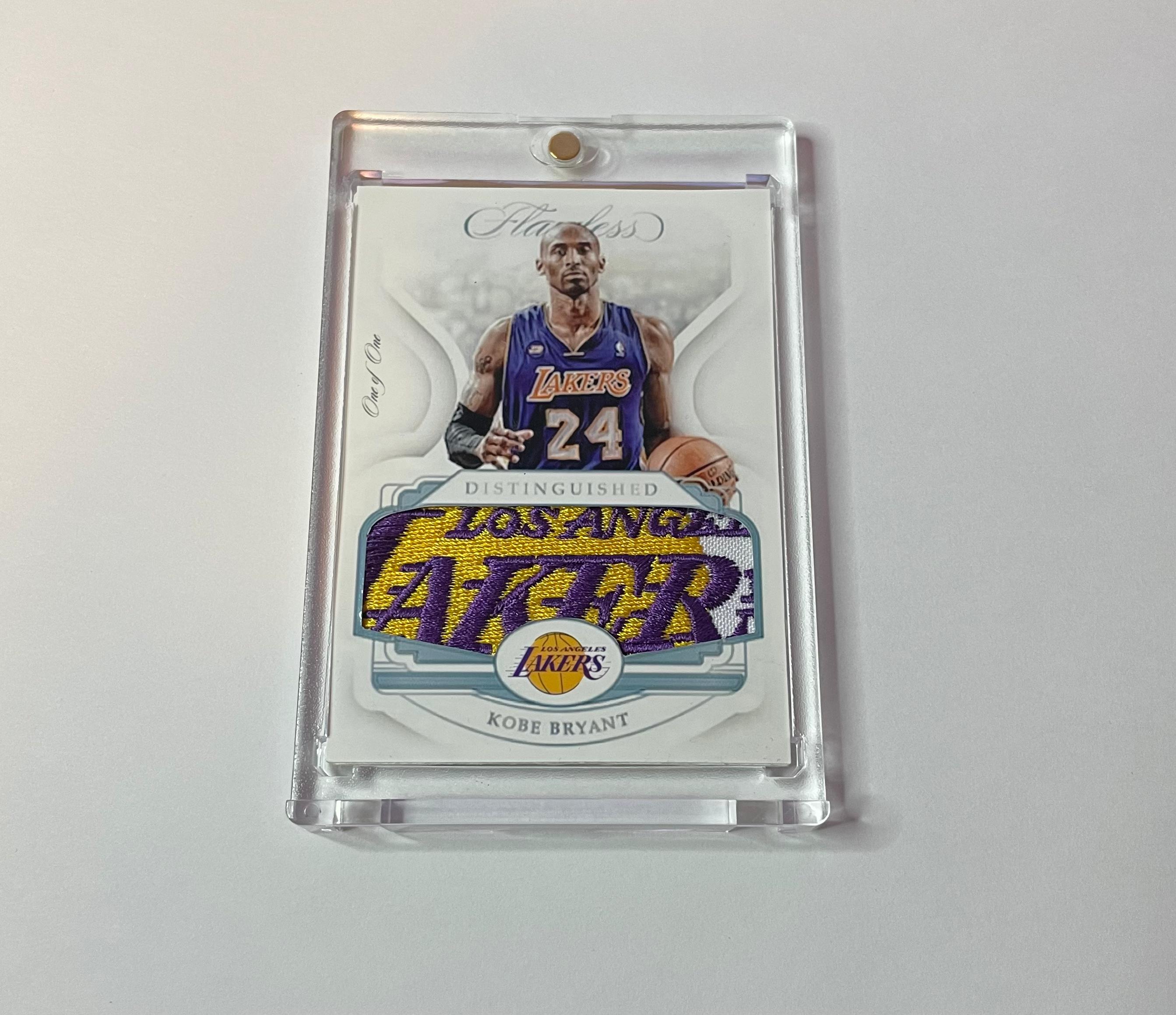 Custom Kobe Bryant Patch Card