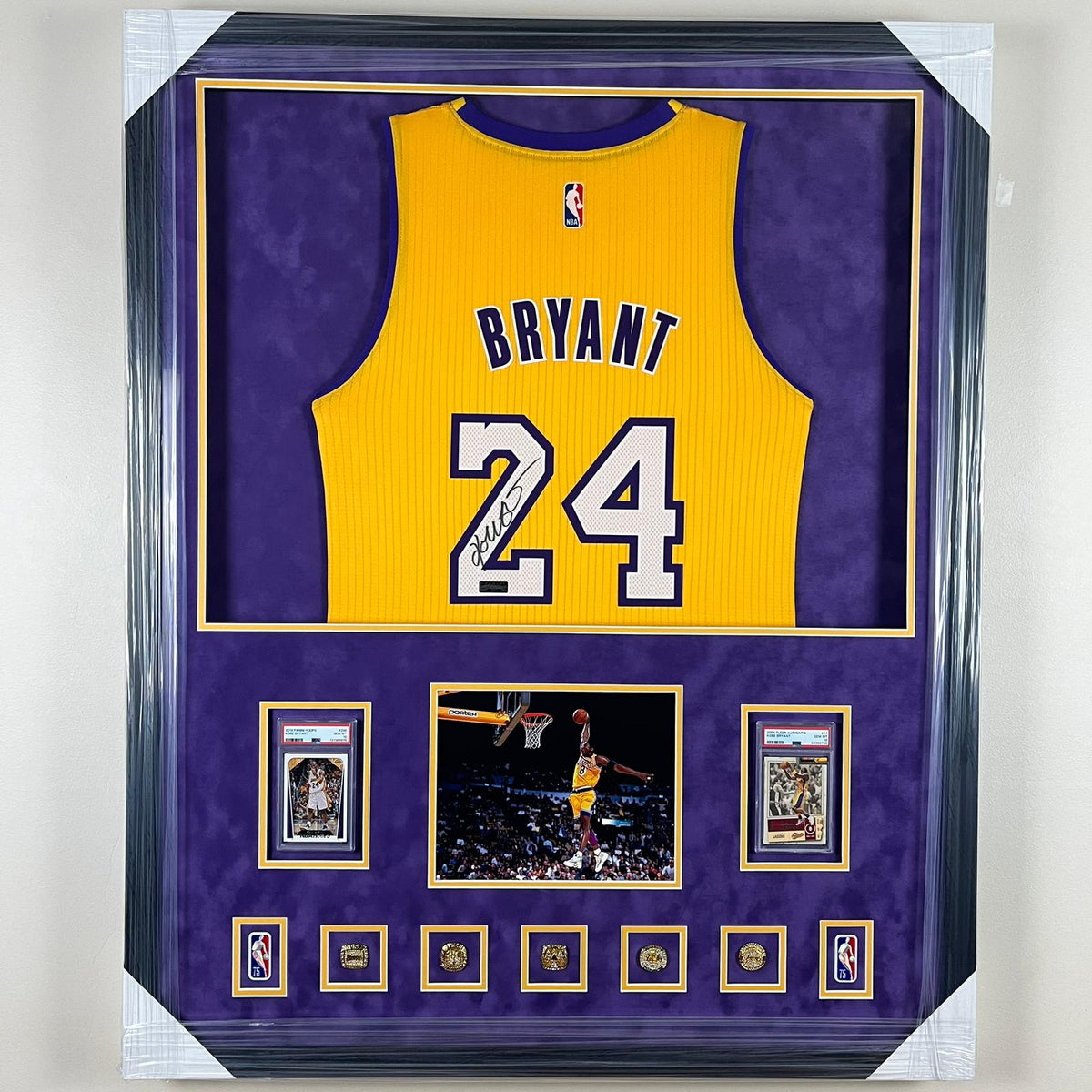 Kobe Bryant Signed Jersey Framed