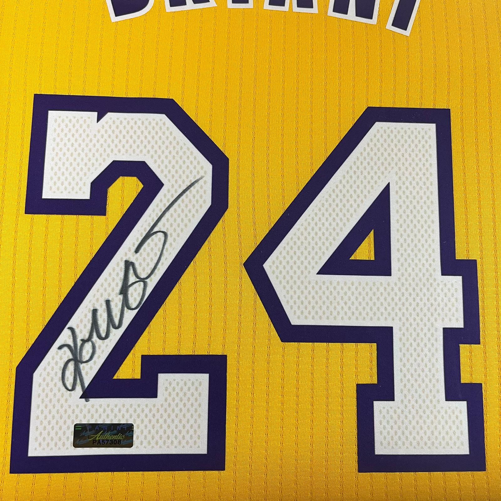 Kobe Bryant Signed Jersey Framed