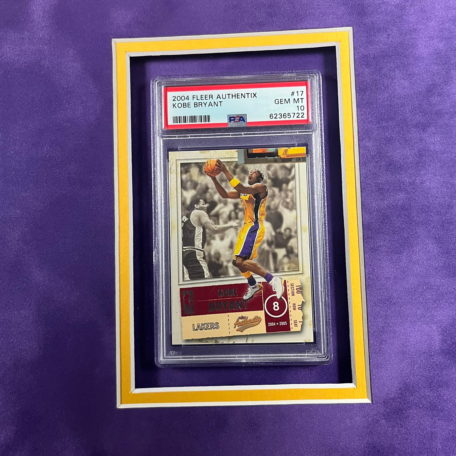 Kobe Bryant Signed Jersey Framed