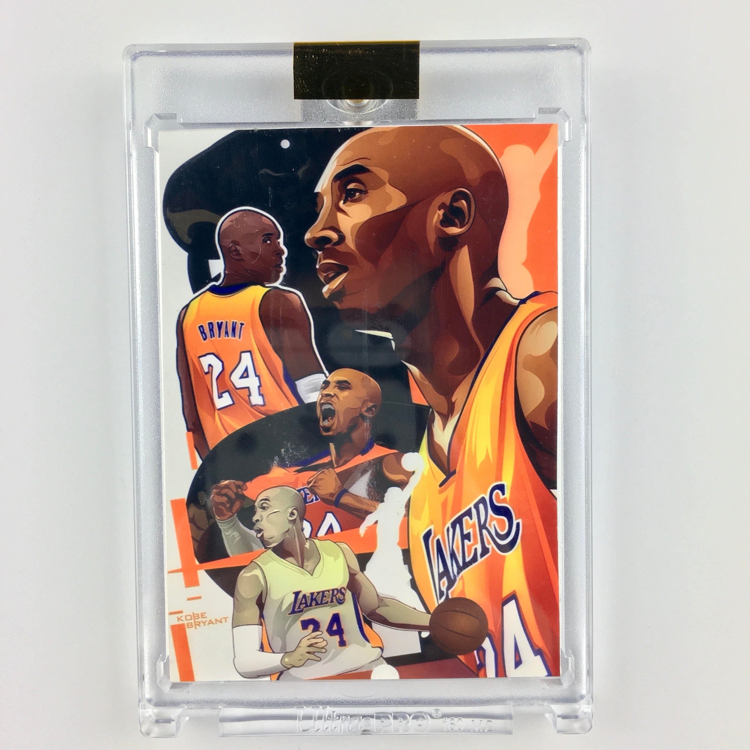 Custom Kobe Bryant Patch Card