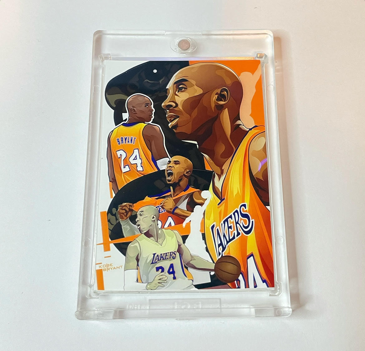 Custom Kobe Bryant Patch Card