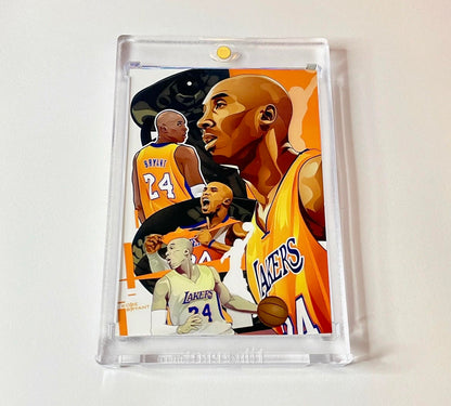 Custom Kobe Bryant Patch Card