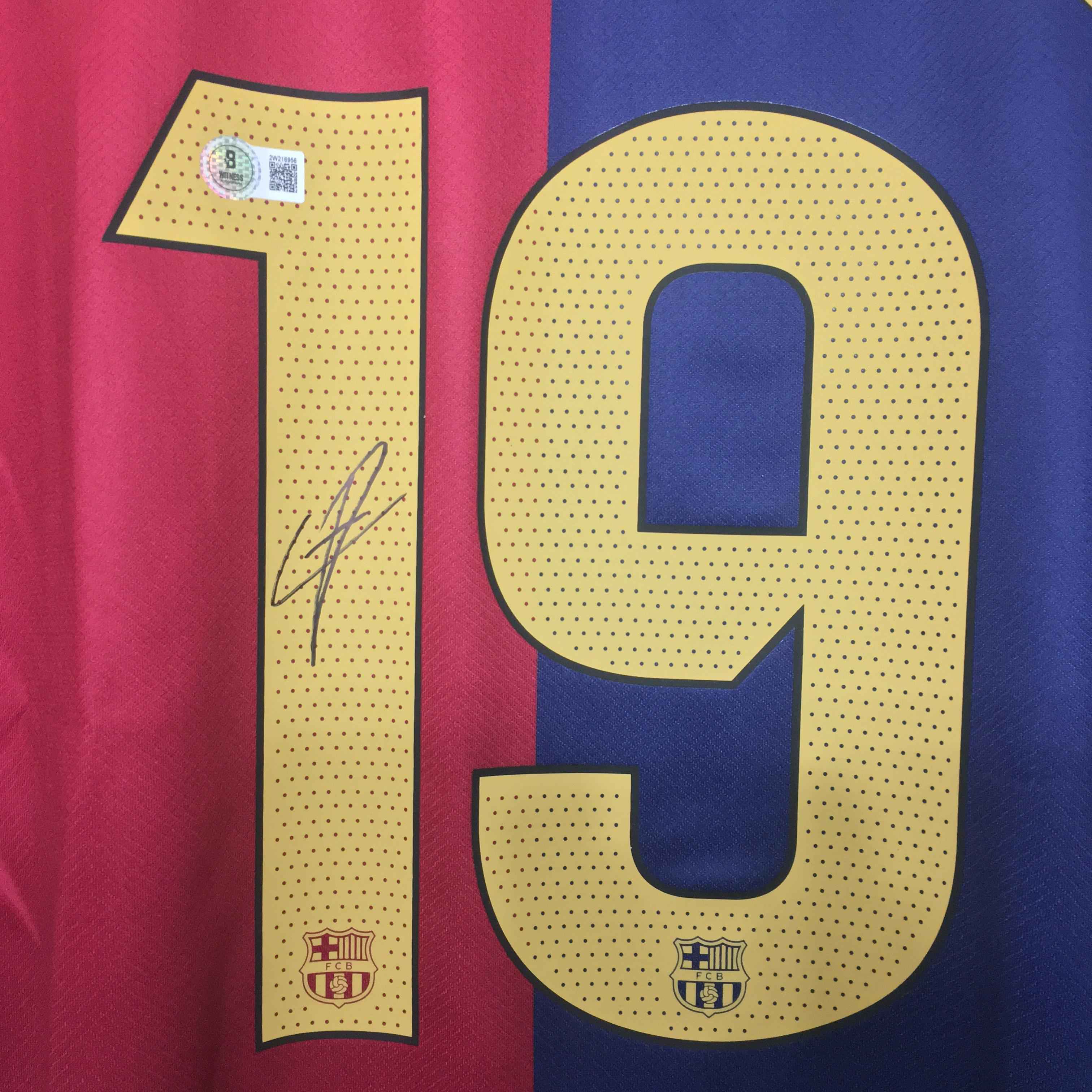 Barcelona Lamine Yamal Signed Jersey