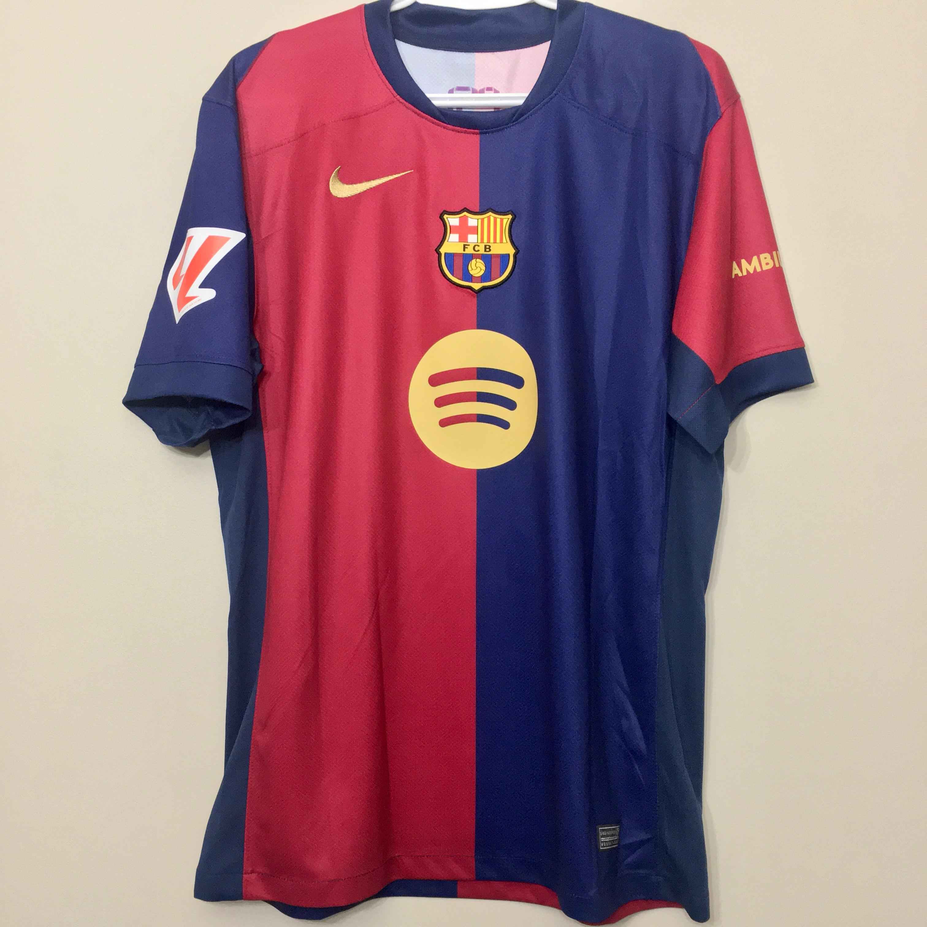 Barcelona Lamine Yamal Signed Jersey