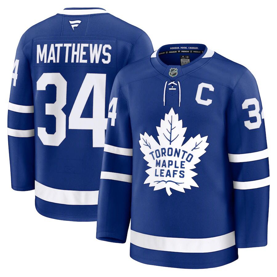 Blue Toronto Maple Leafs Auston Matthews Jersey