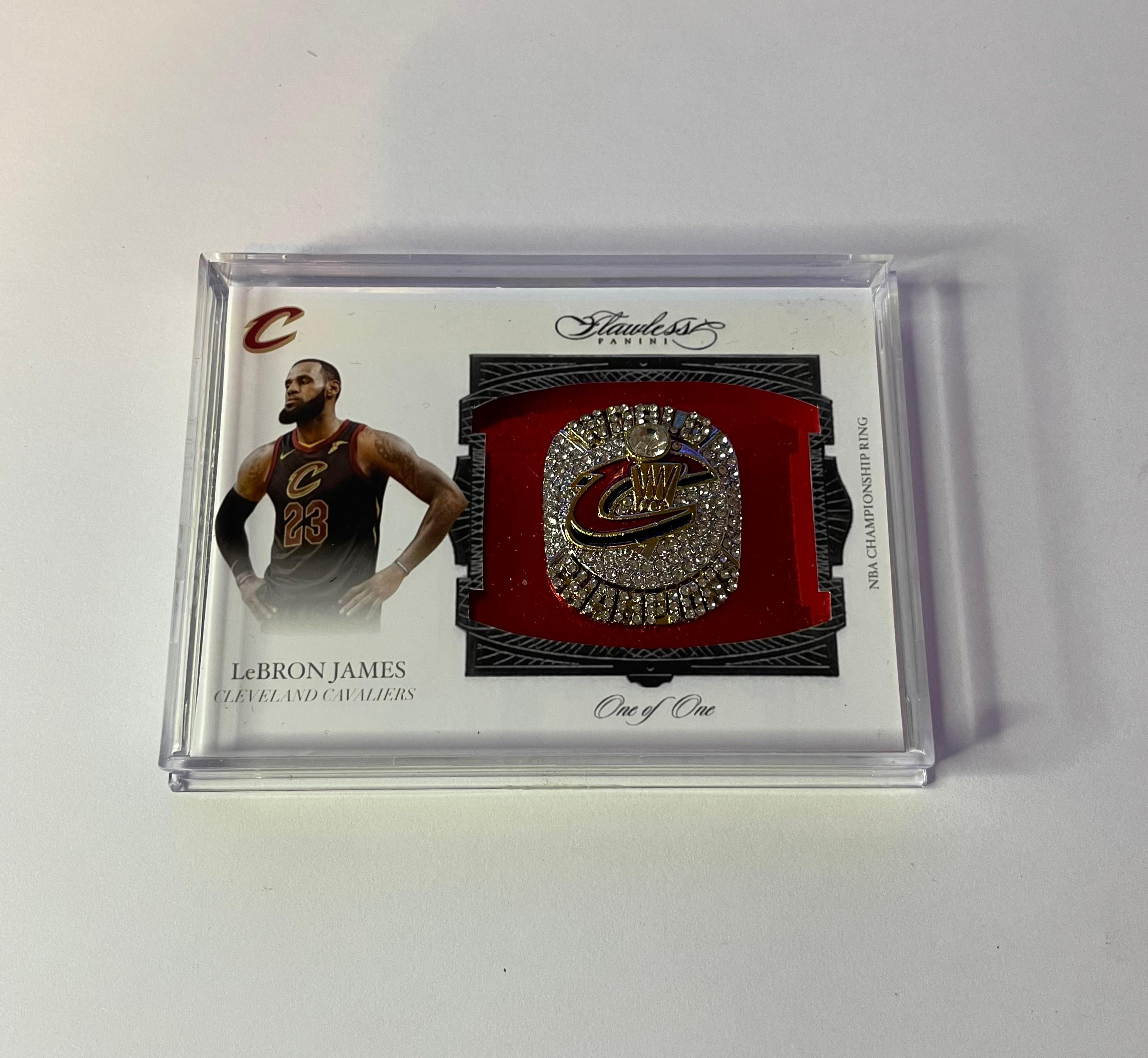Custom LeBron James Ring Card