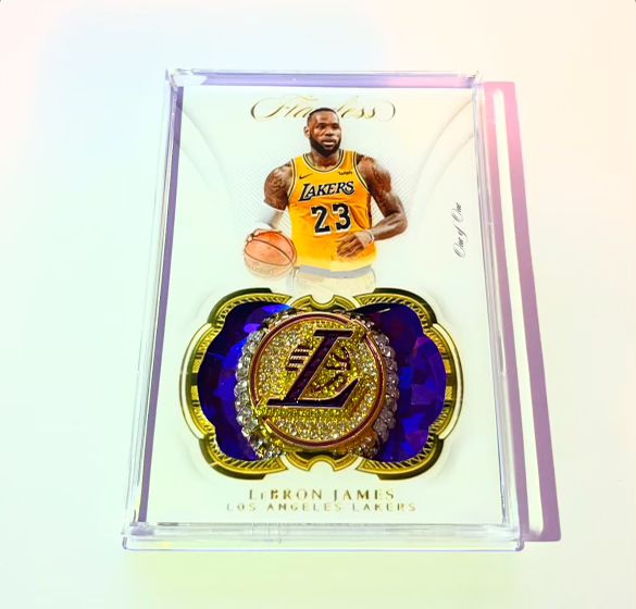 Custom LeBron James Ring Card