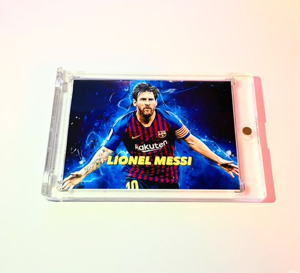 Custom Lionel Messi Patch Card