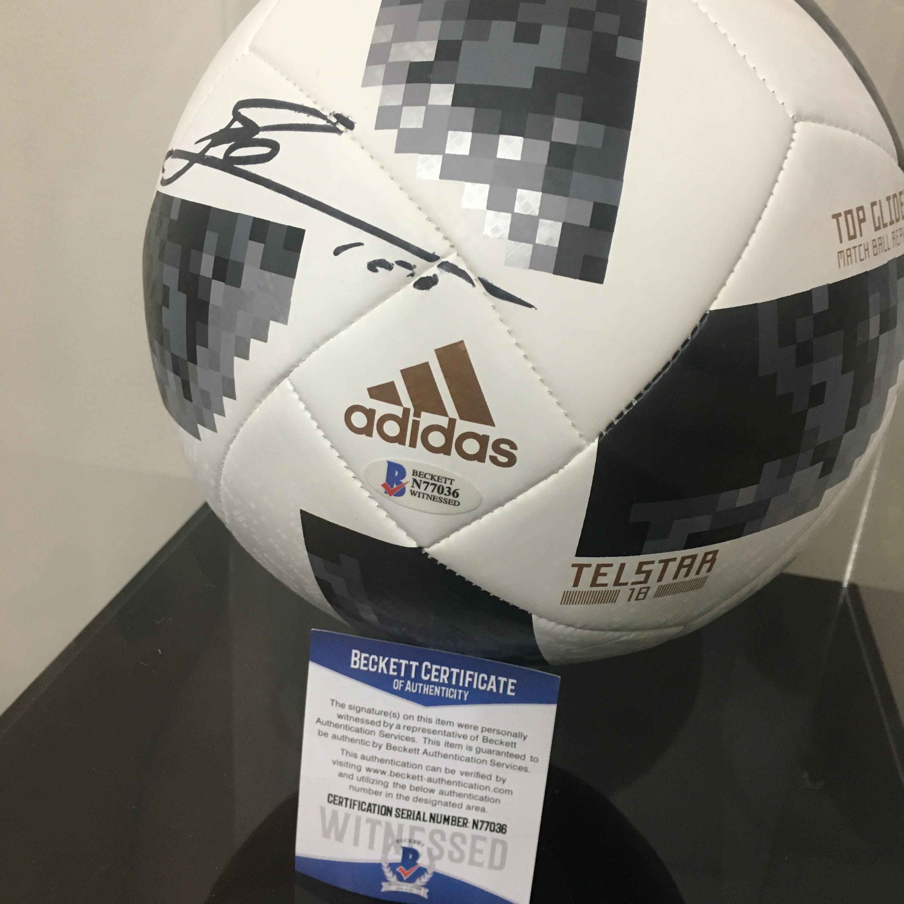 Lionel Messi Signed Soccer Ball