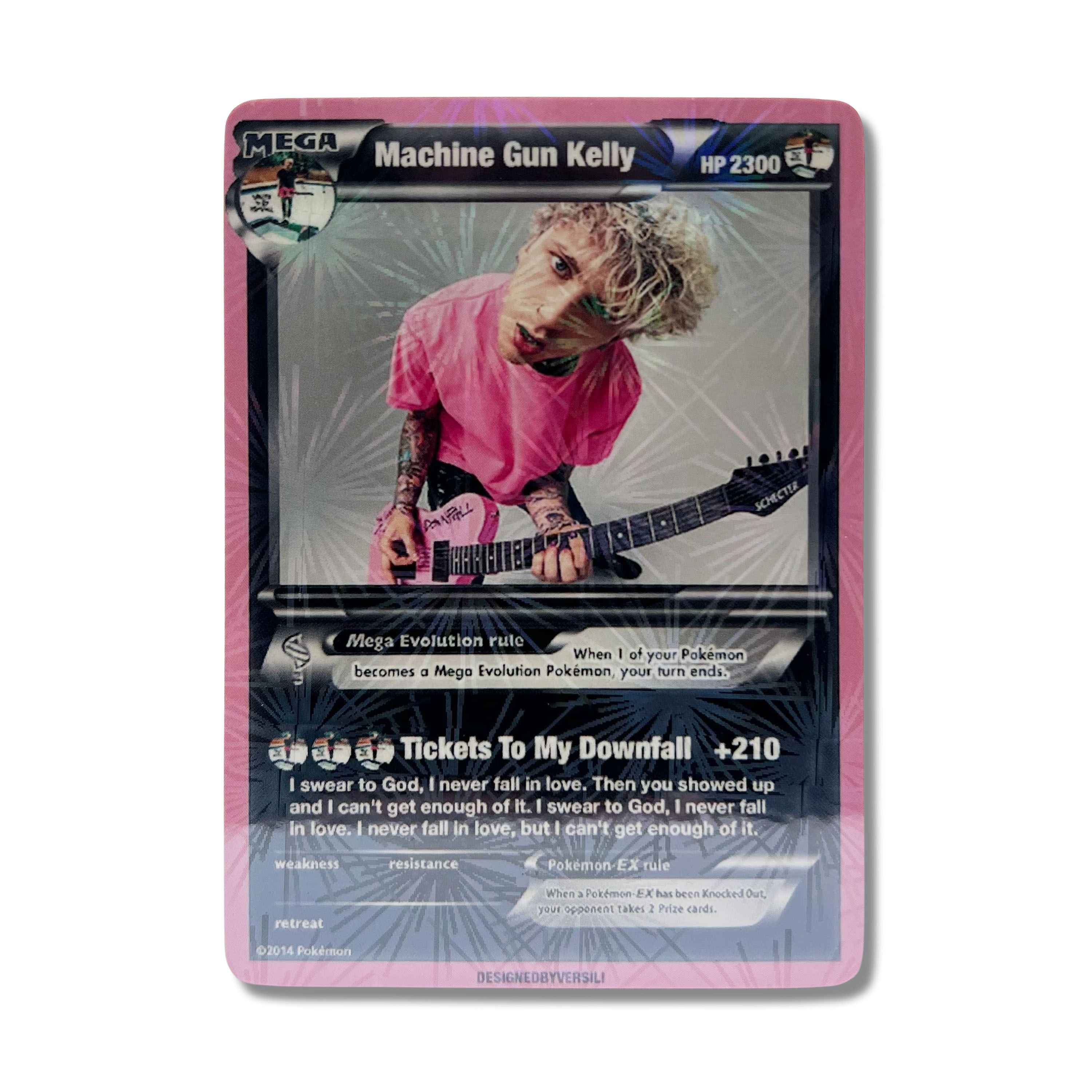 Machine Gun Kelly Pokemon Card