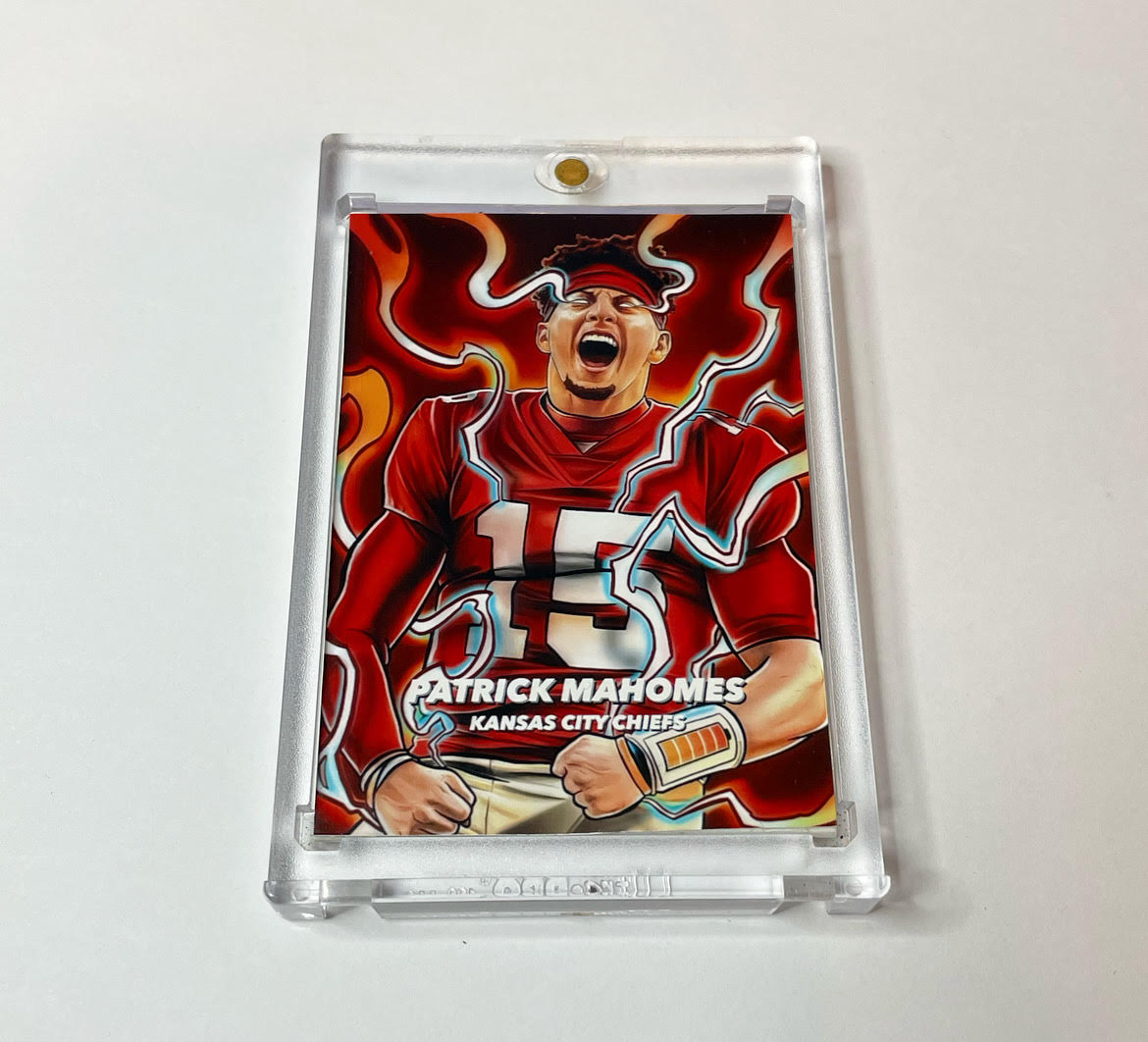 Custom Patrick Mahomes Patch Card