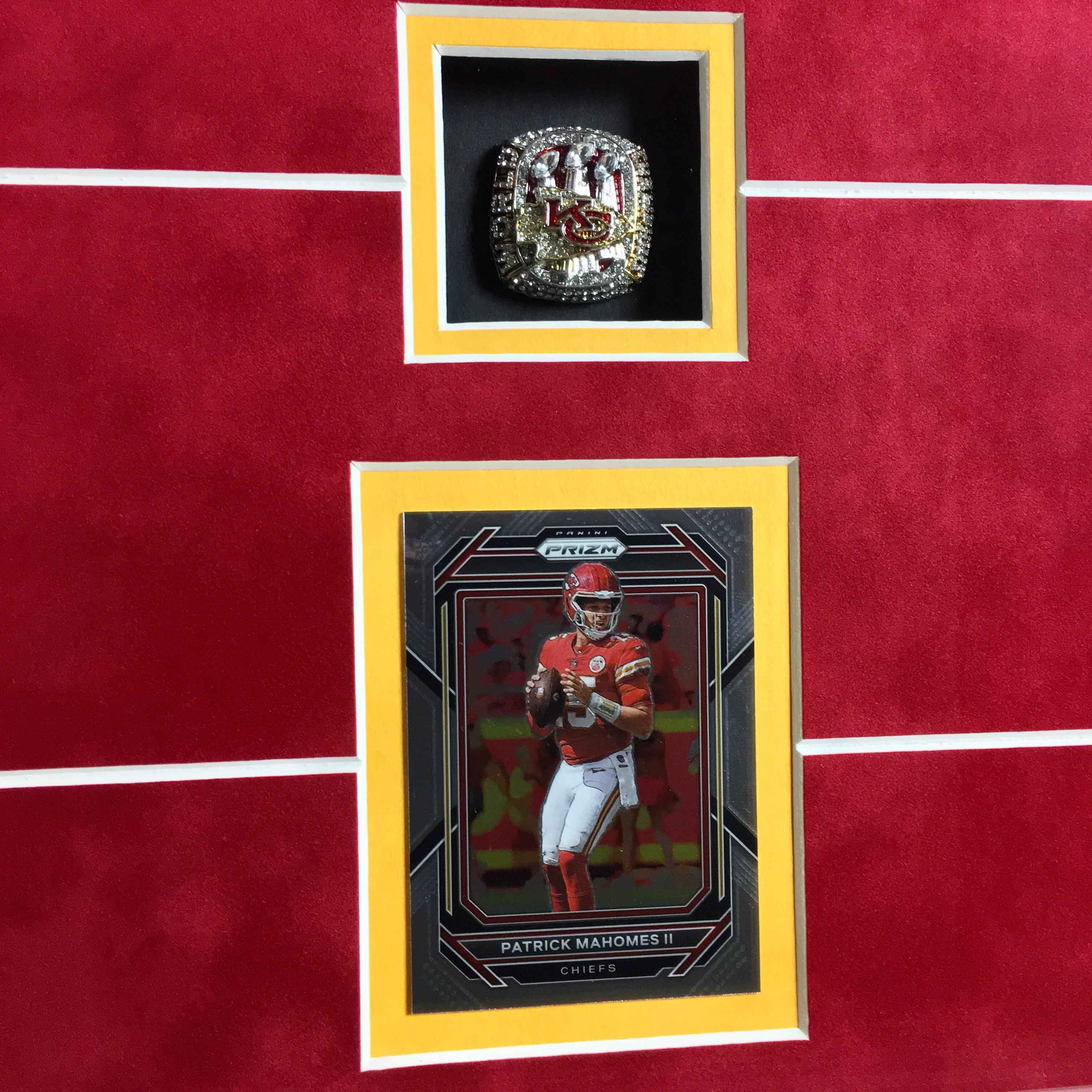 Patrick Mahomes Signed Jersey Framed