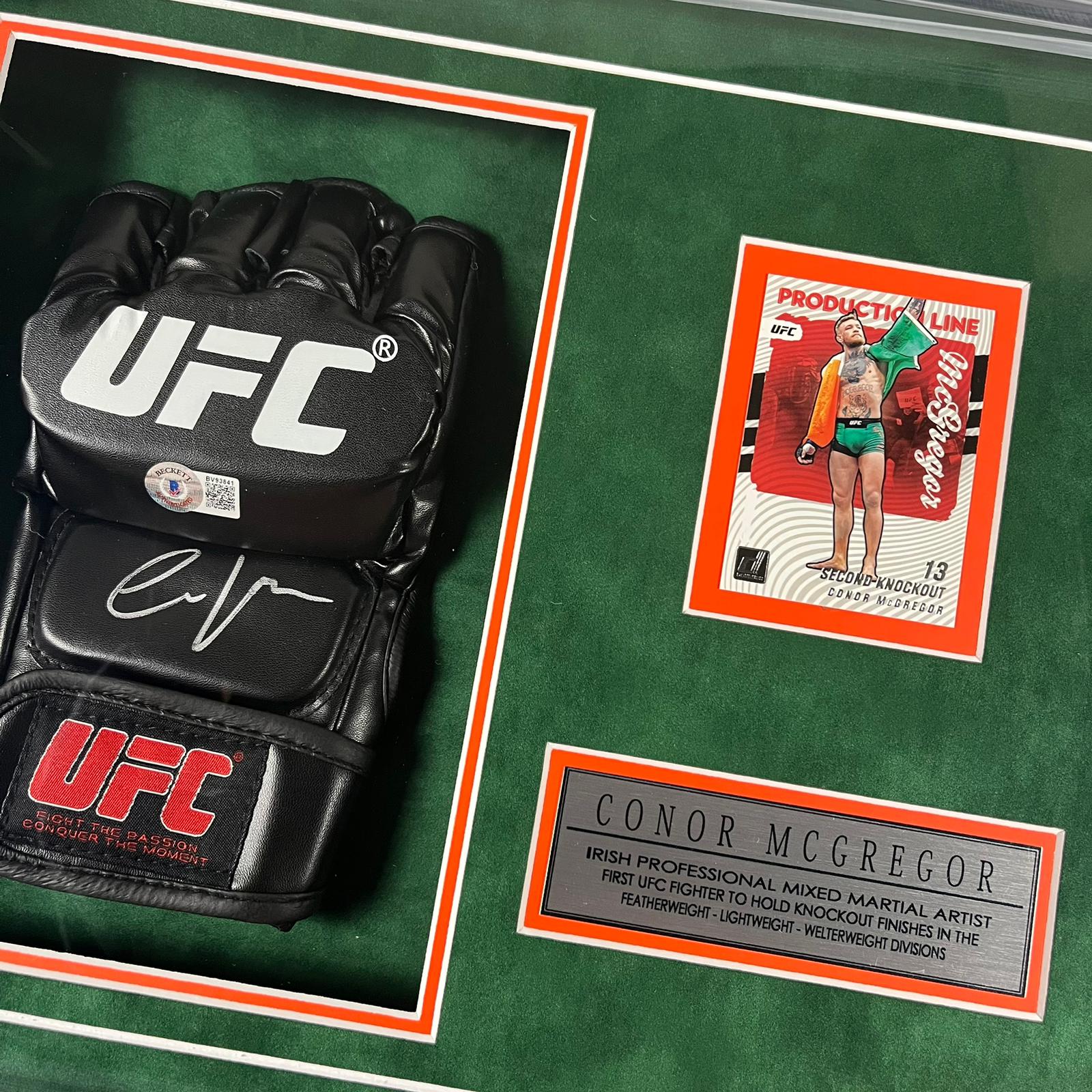 Conor McGregor Signed Glove Framed