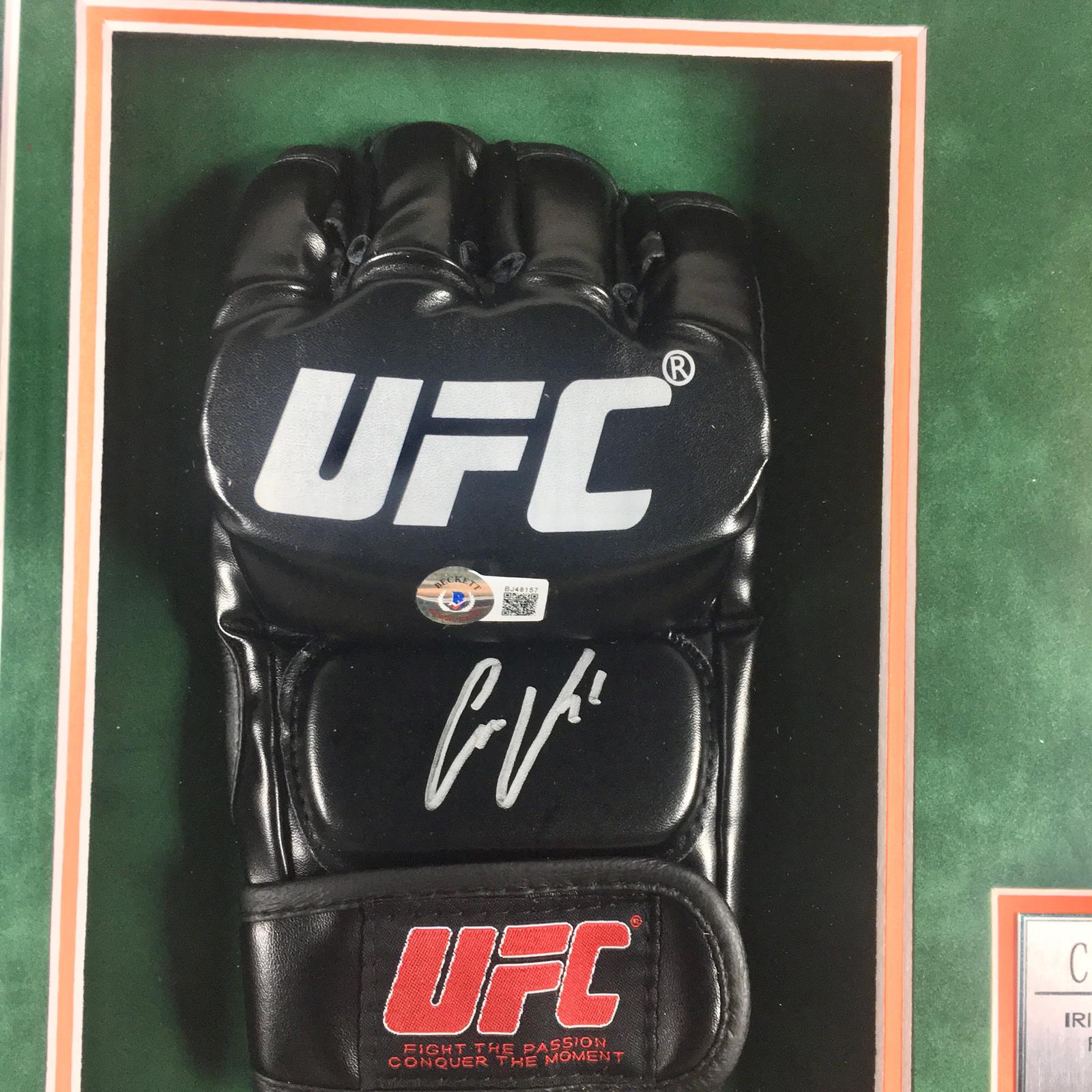 Conor McGregor Signed Glove Framed