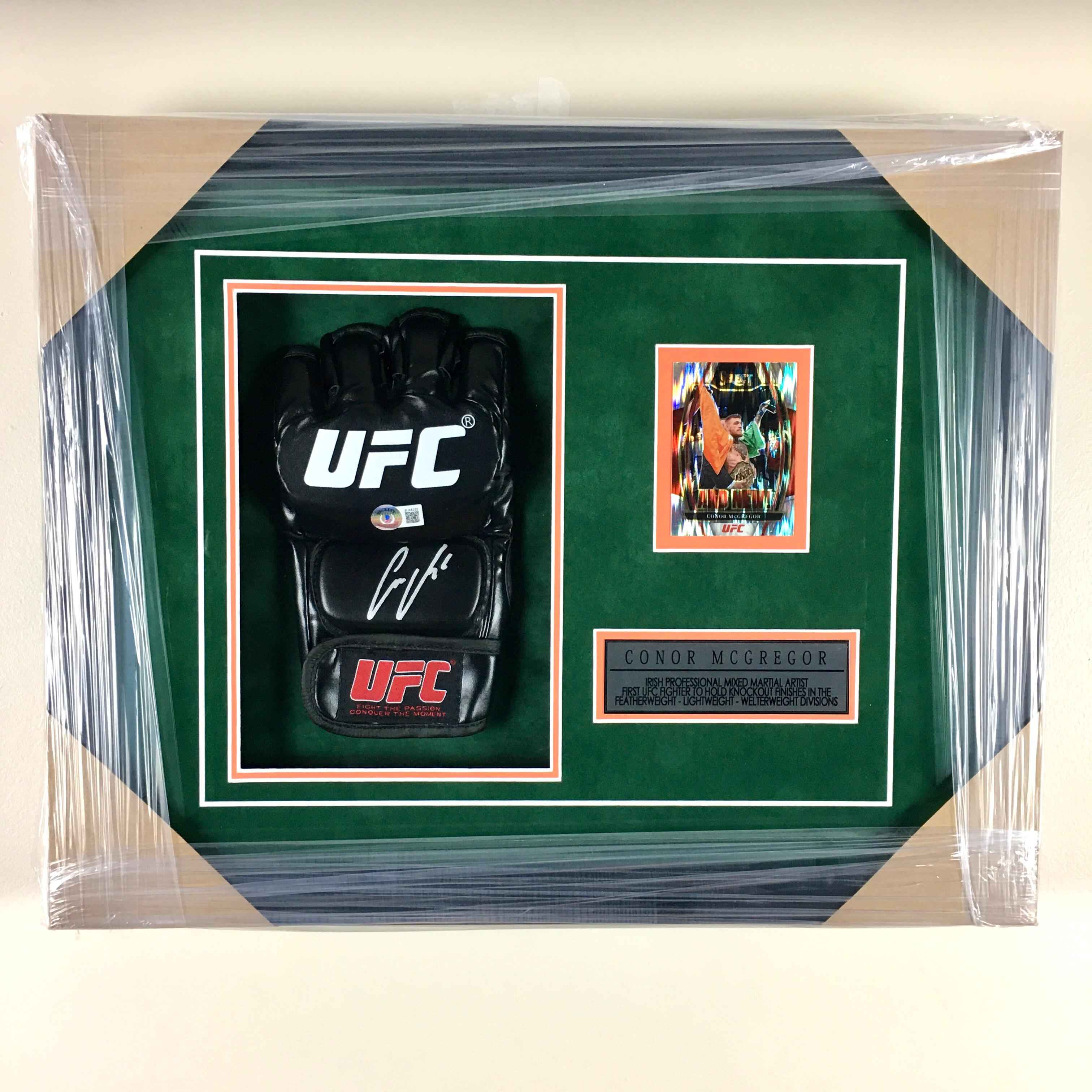 Conor McGregor Signed Glove Framed