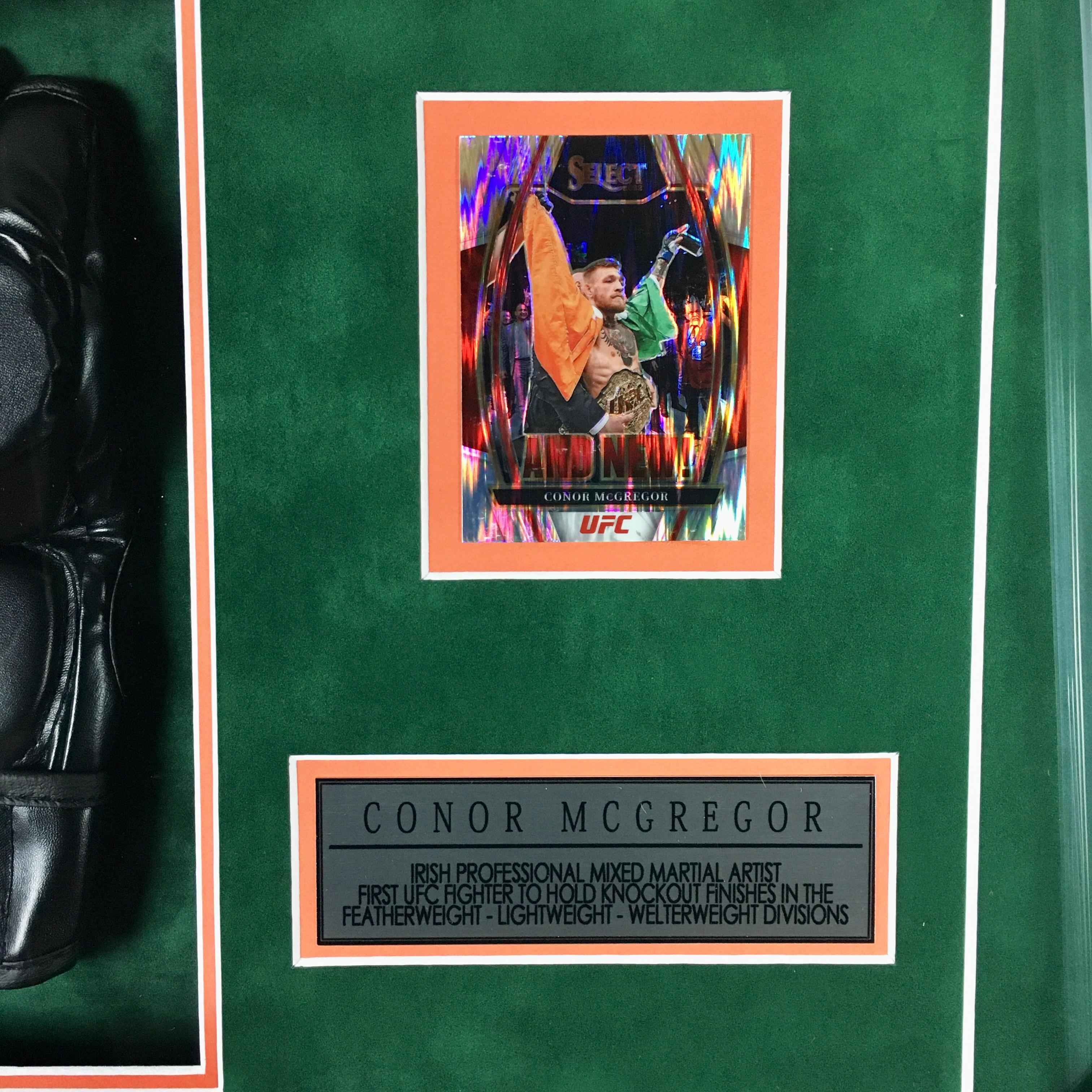 Conor McGregor Signed Glove Framed