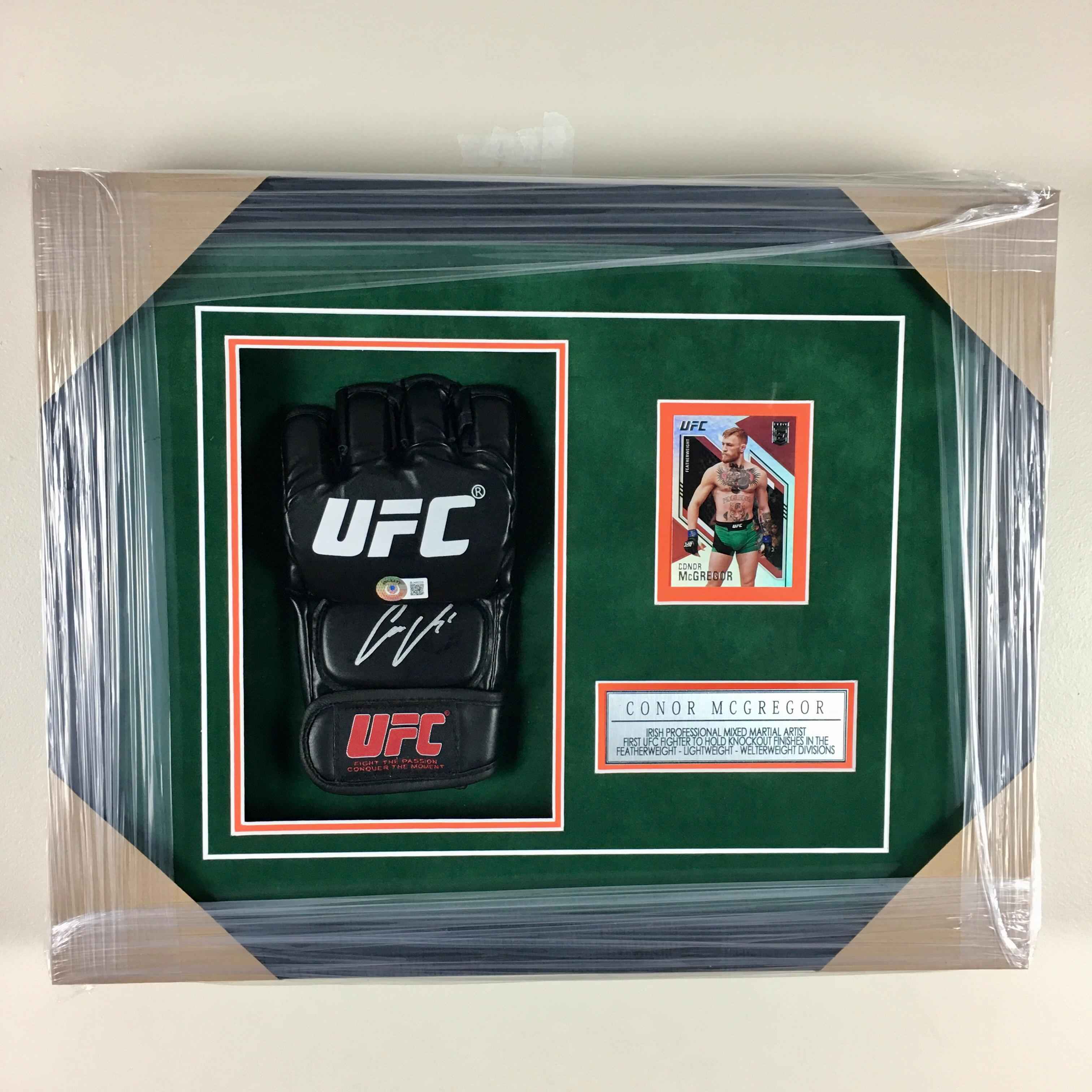 Conor McGregor Signed Glove Framed