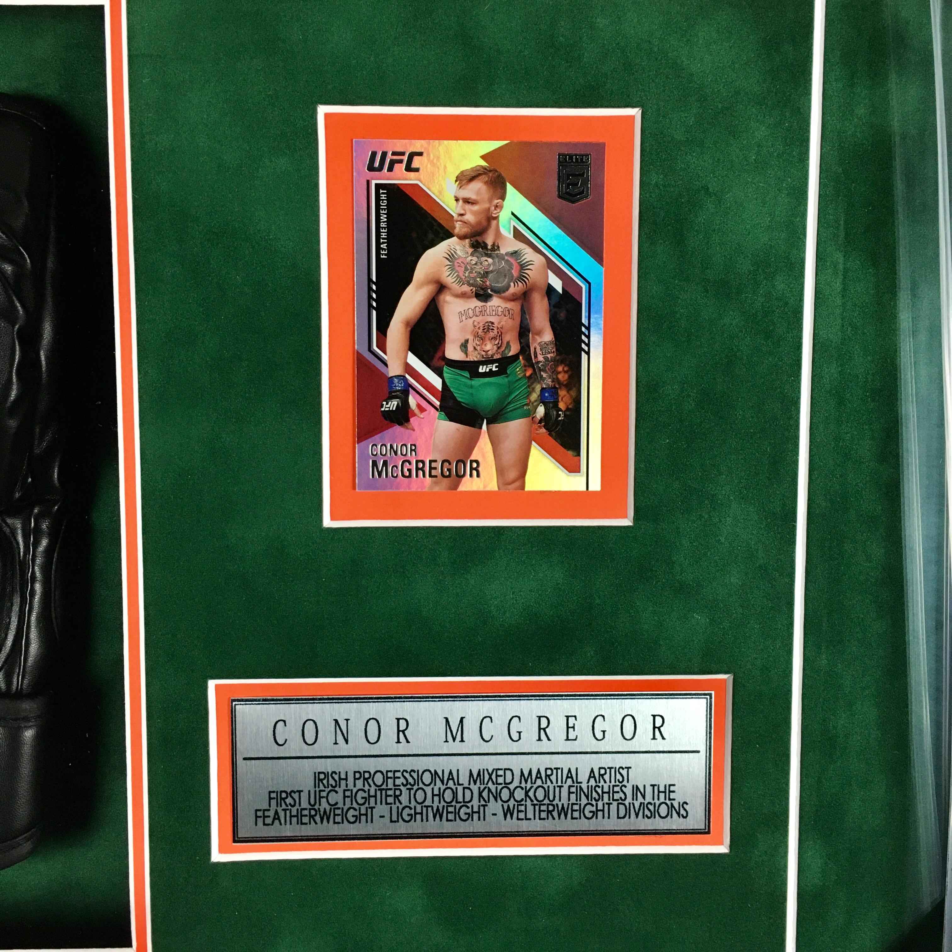 Conor McGregor Signed Glove Framed