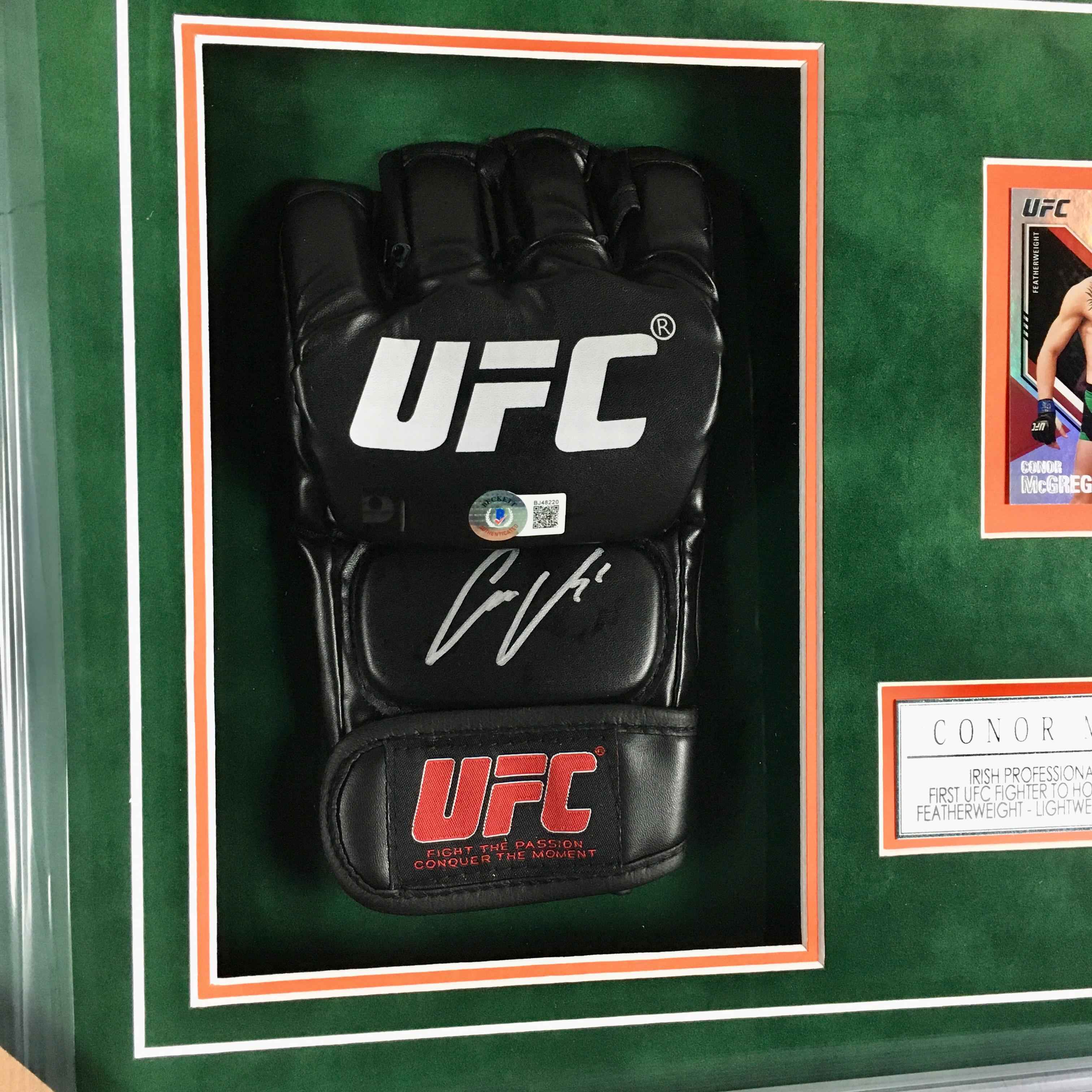 Conor McGregor Signed Glove Framed