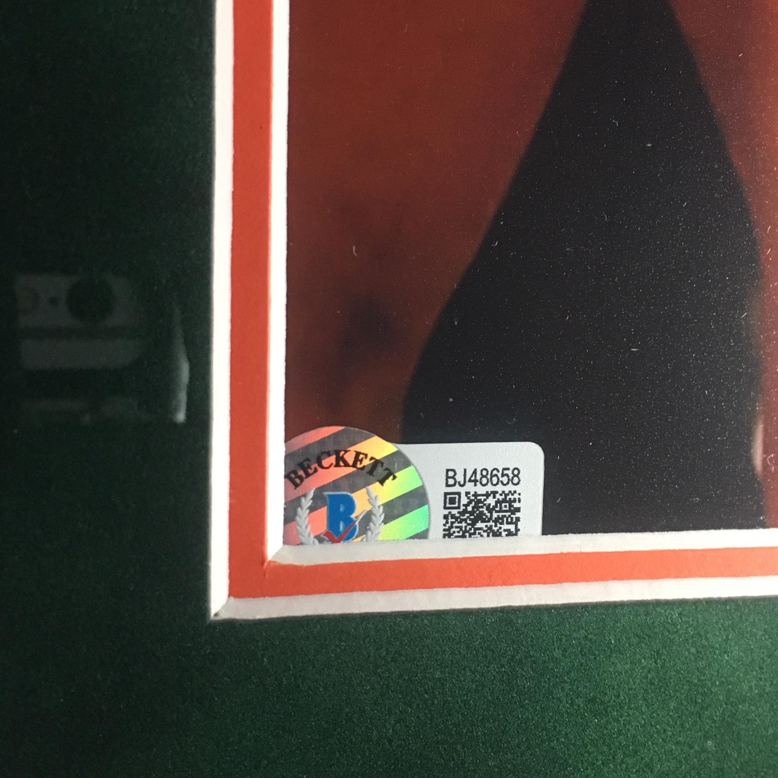 Conor McGregor Signed Photo Framed