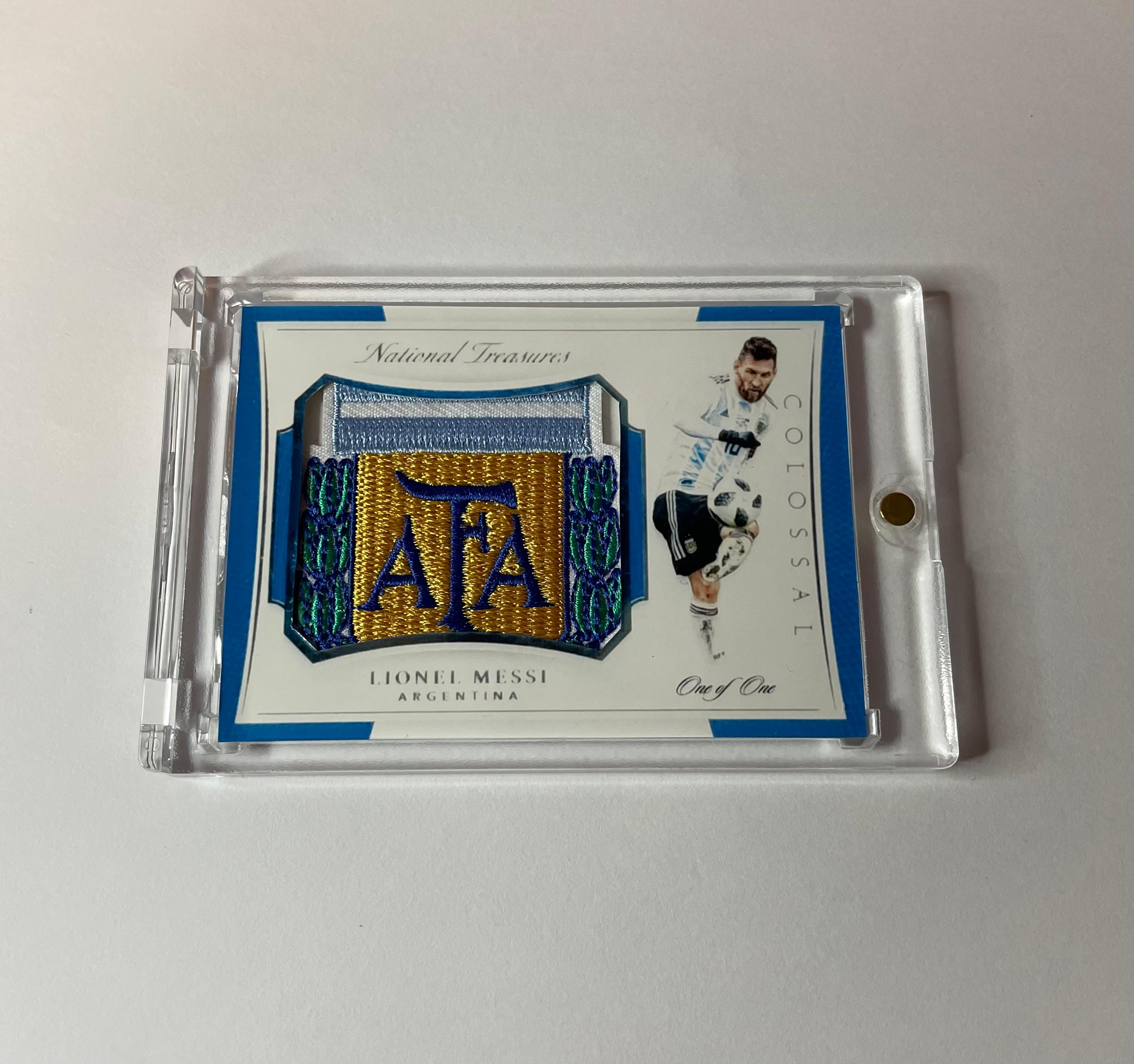 Custom Lionel Messi Patch Card