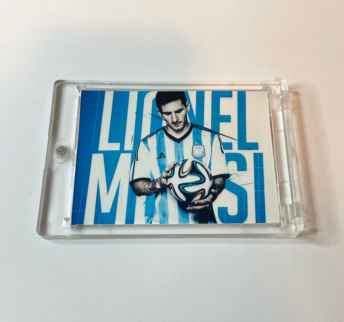 Custom Lionel Messi Patch Card