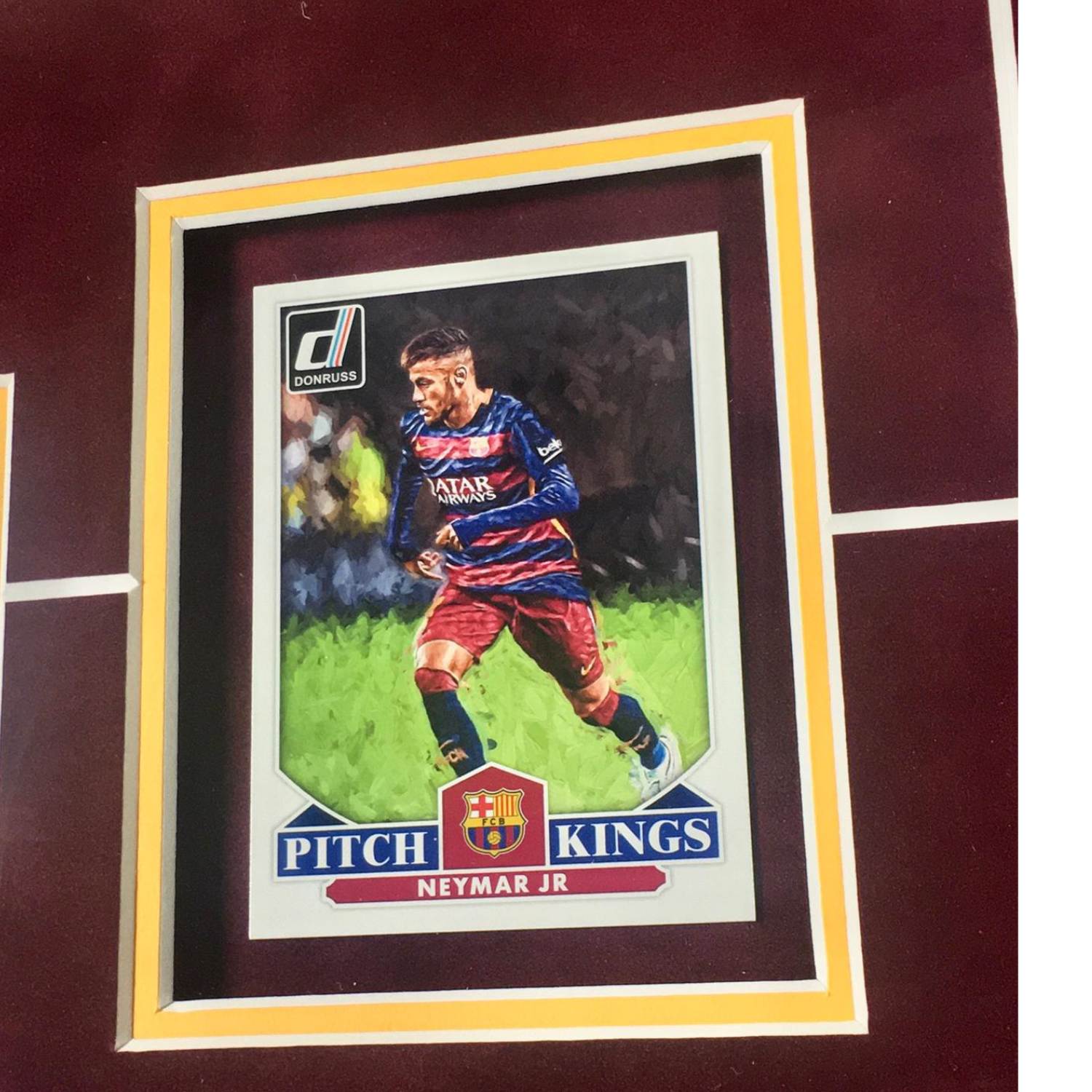 Neymar Jr & Lionel Messi Signed Photo Framed