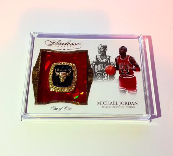 Custom Michael Jordan Ring Card