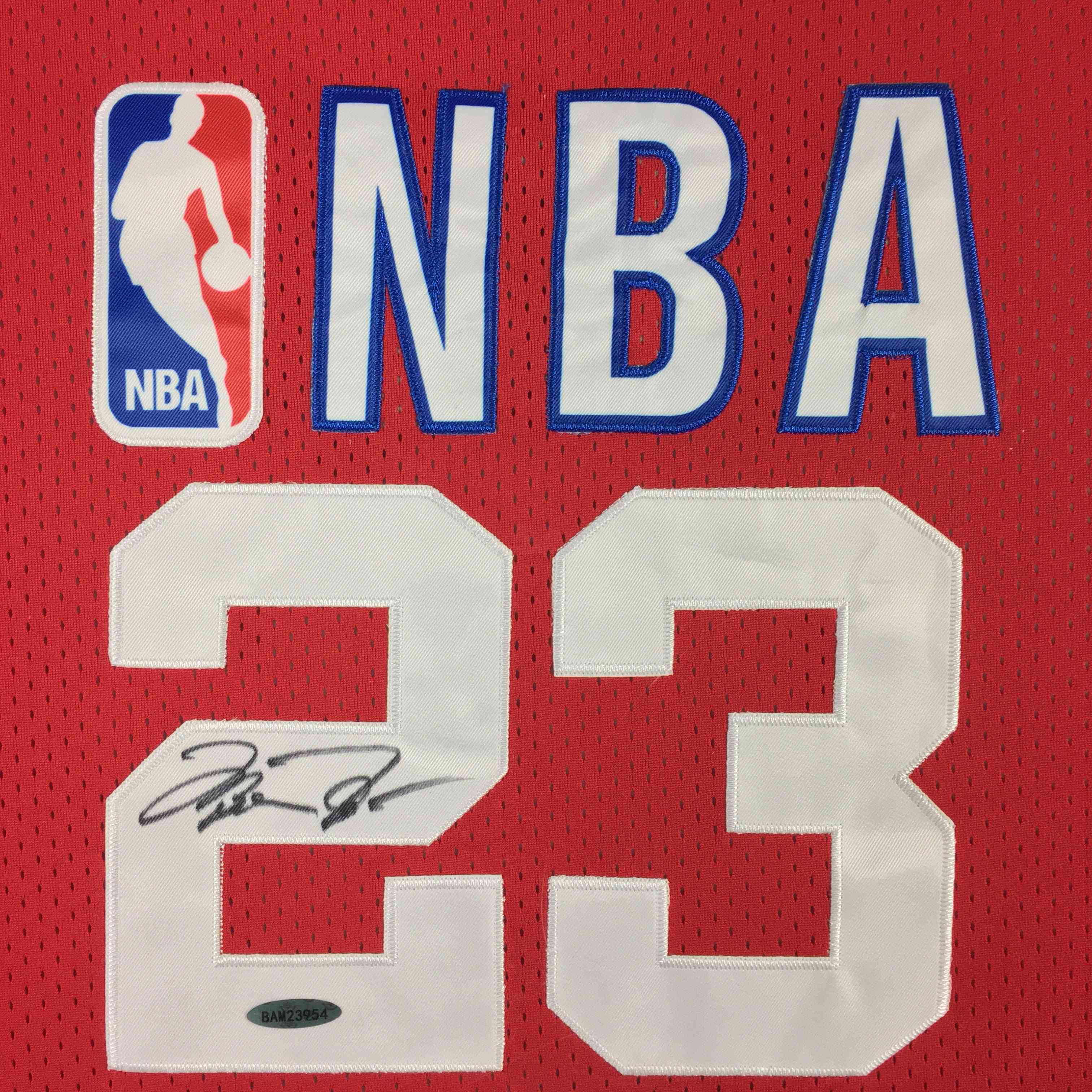 Michael Jordan Signed Jersey Framed