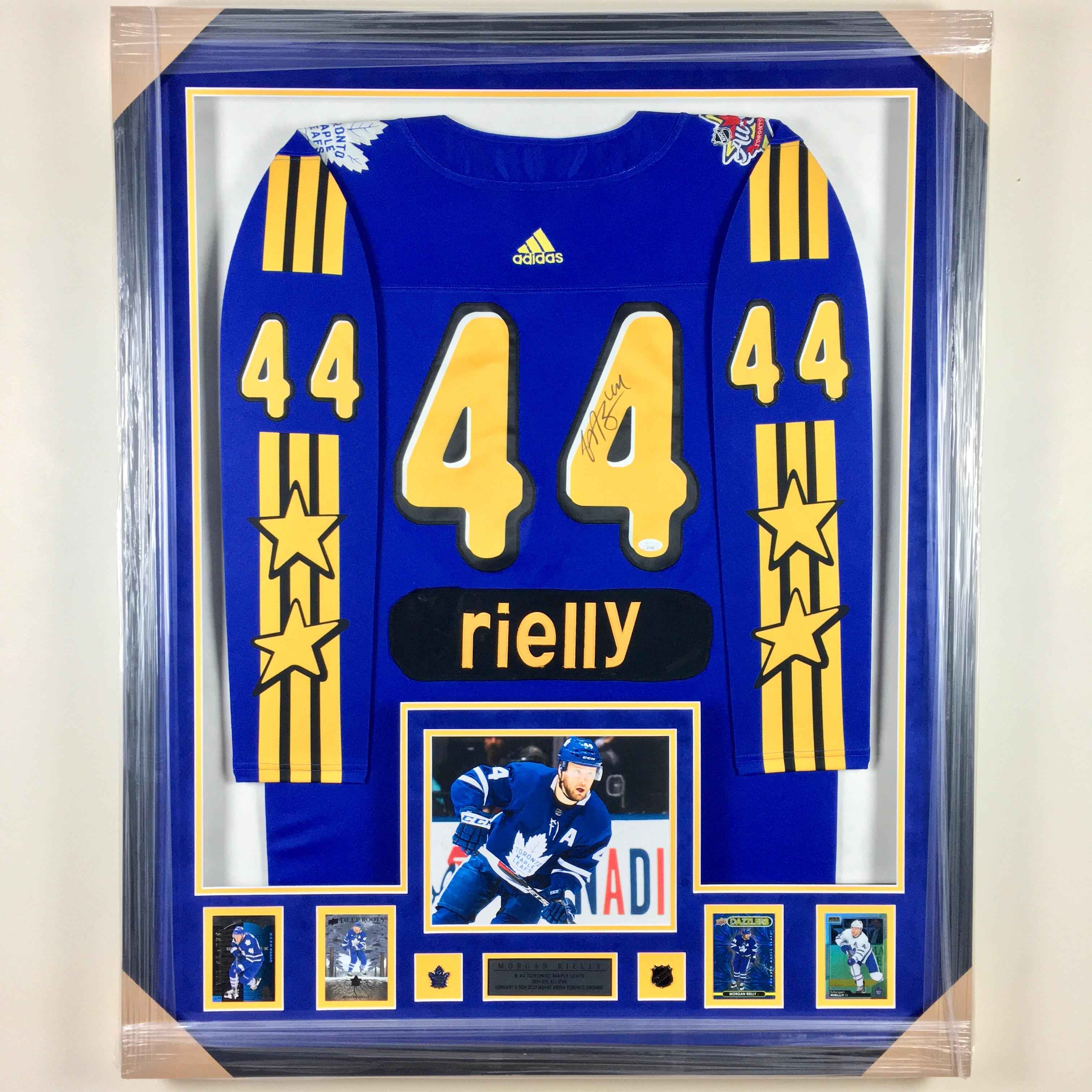 Morgan Rielly Signed Jersey Framed