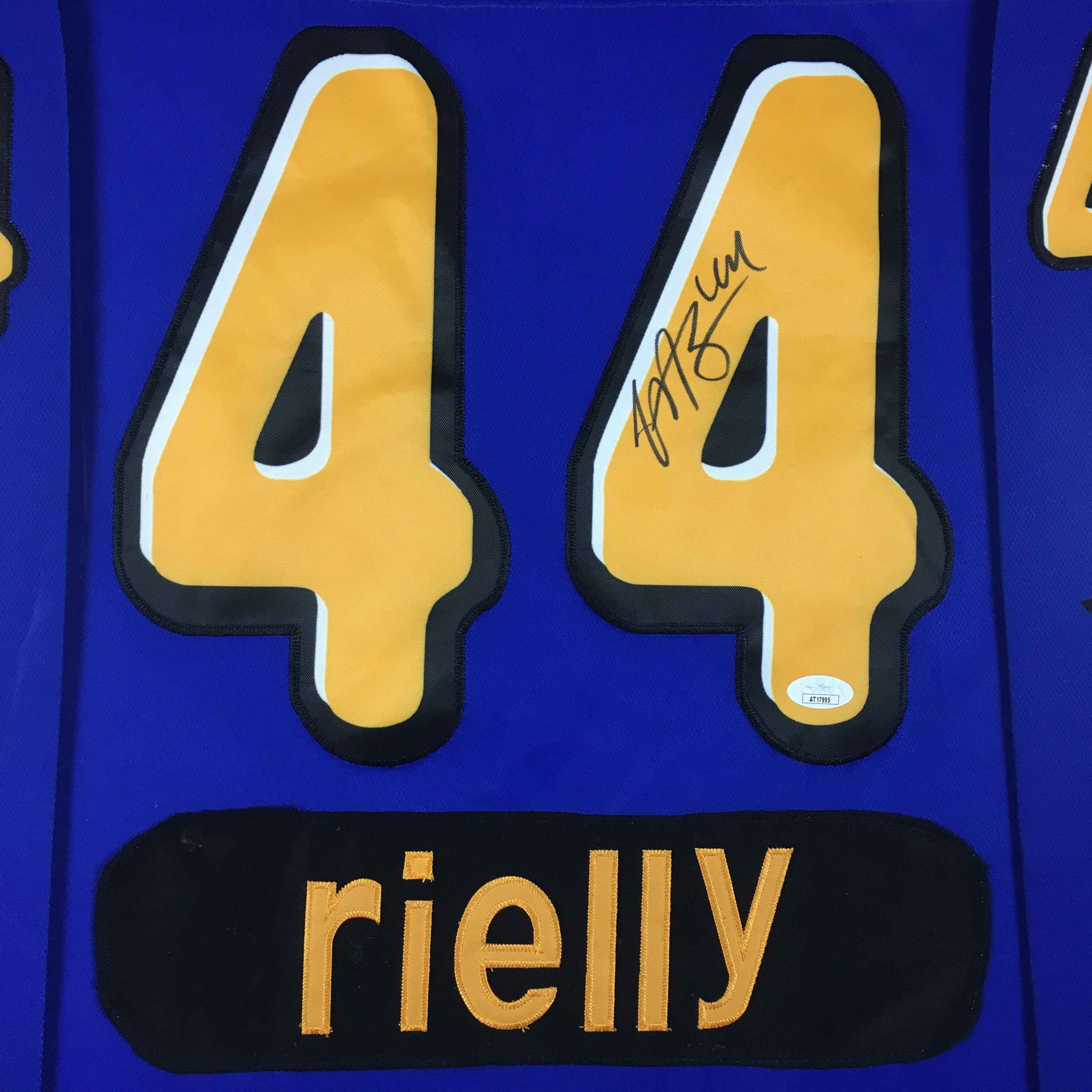 Morgan Rielly Signed Jersey Framed