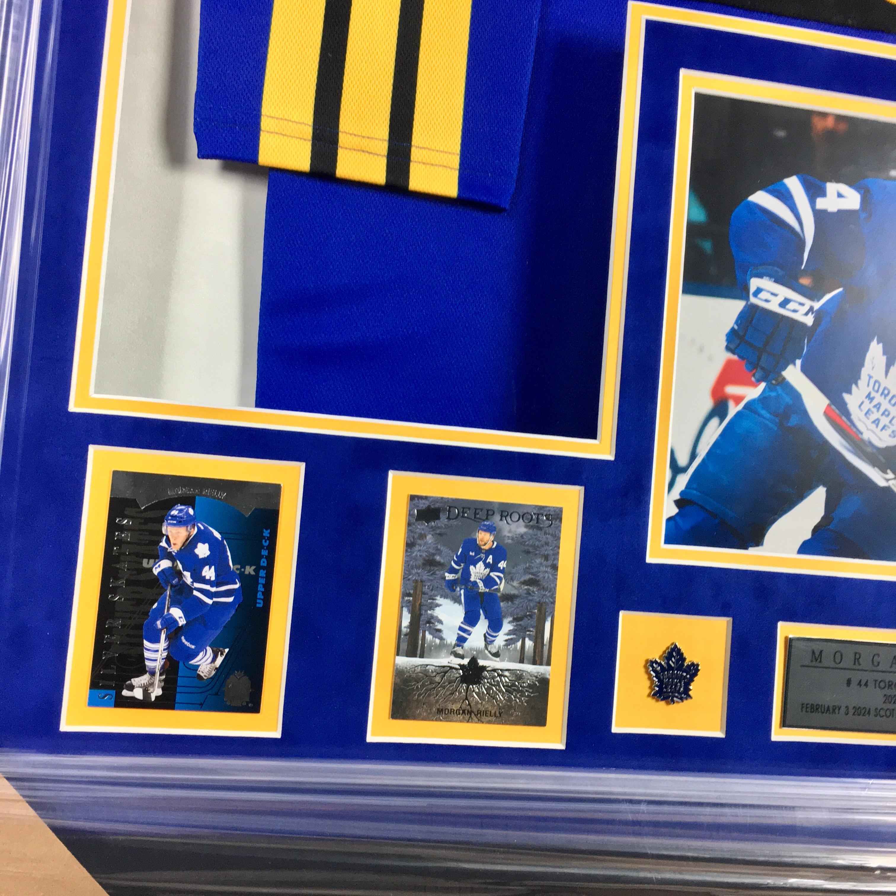Morgan Rielly Signed Jersey Framed
